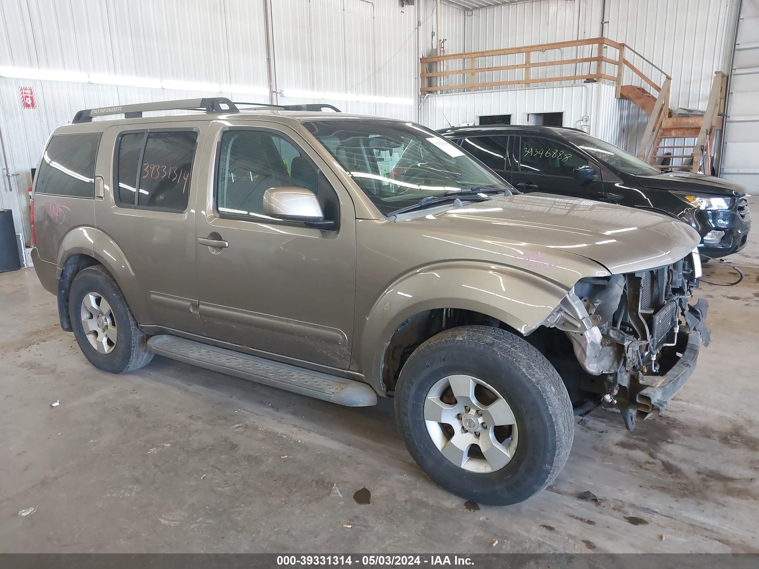 NISSAN PATHFINDER 2005 5n1ar18wx5c772144