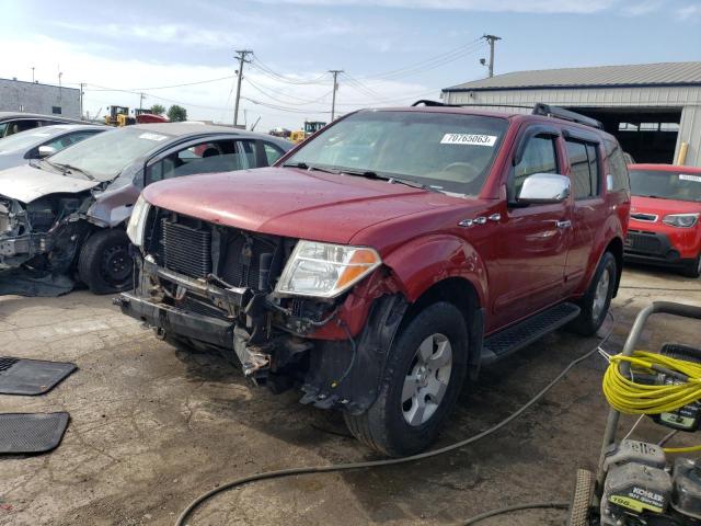 NISSAN PATHFINDER 2007 5n1ar18wx7c609237