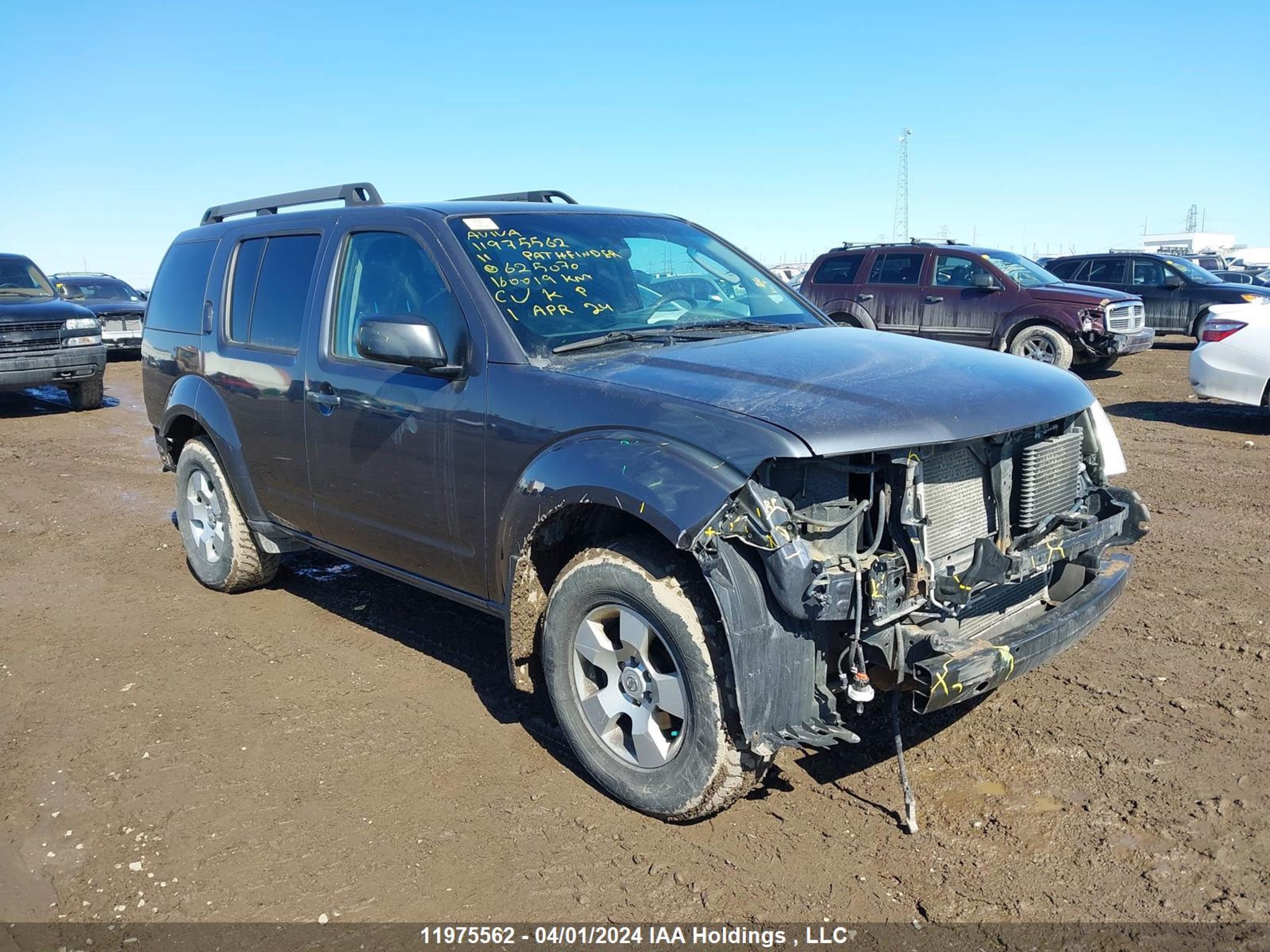 NISSAN PATHFINDER 2011 5n1ar1nb0bc625070