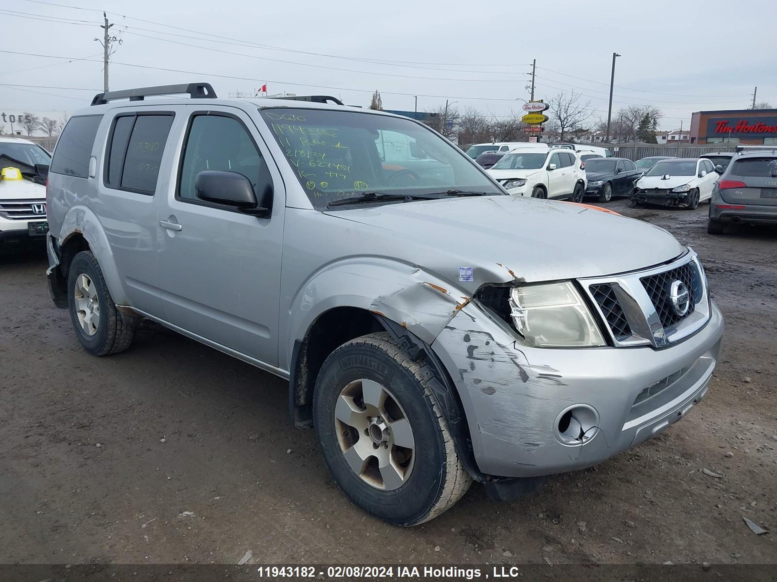 NISSAN PATHFINDER 2011 5n1ar1nb0bc627451