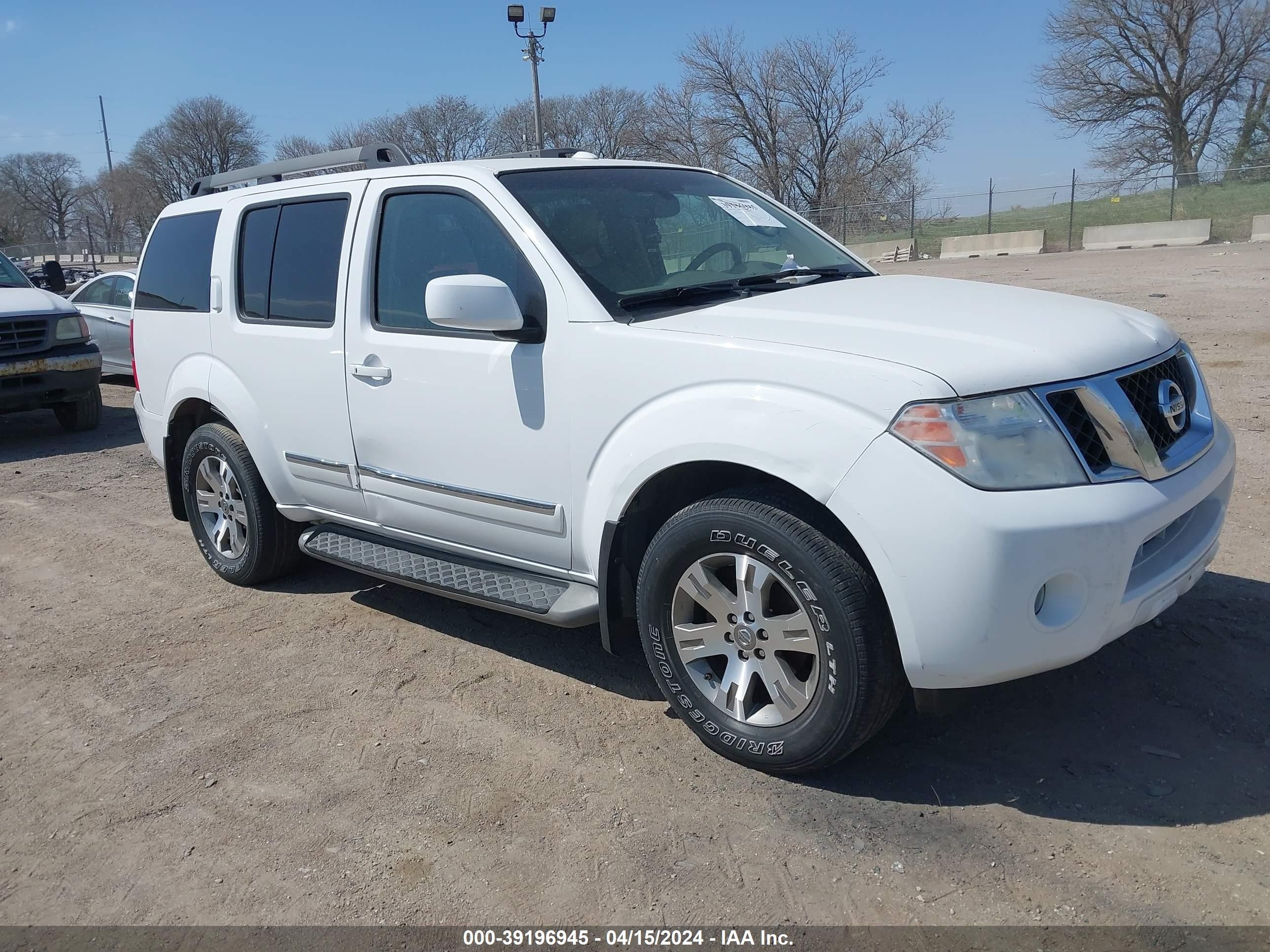 NISSAN PATHFINDER 2012 5n1ar1nb3cc639305