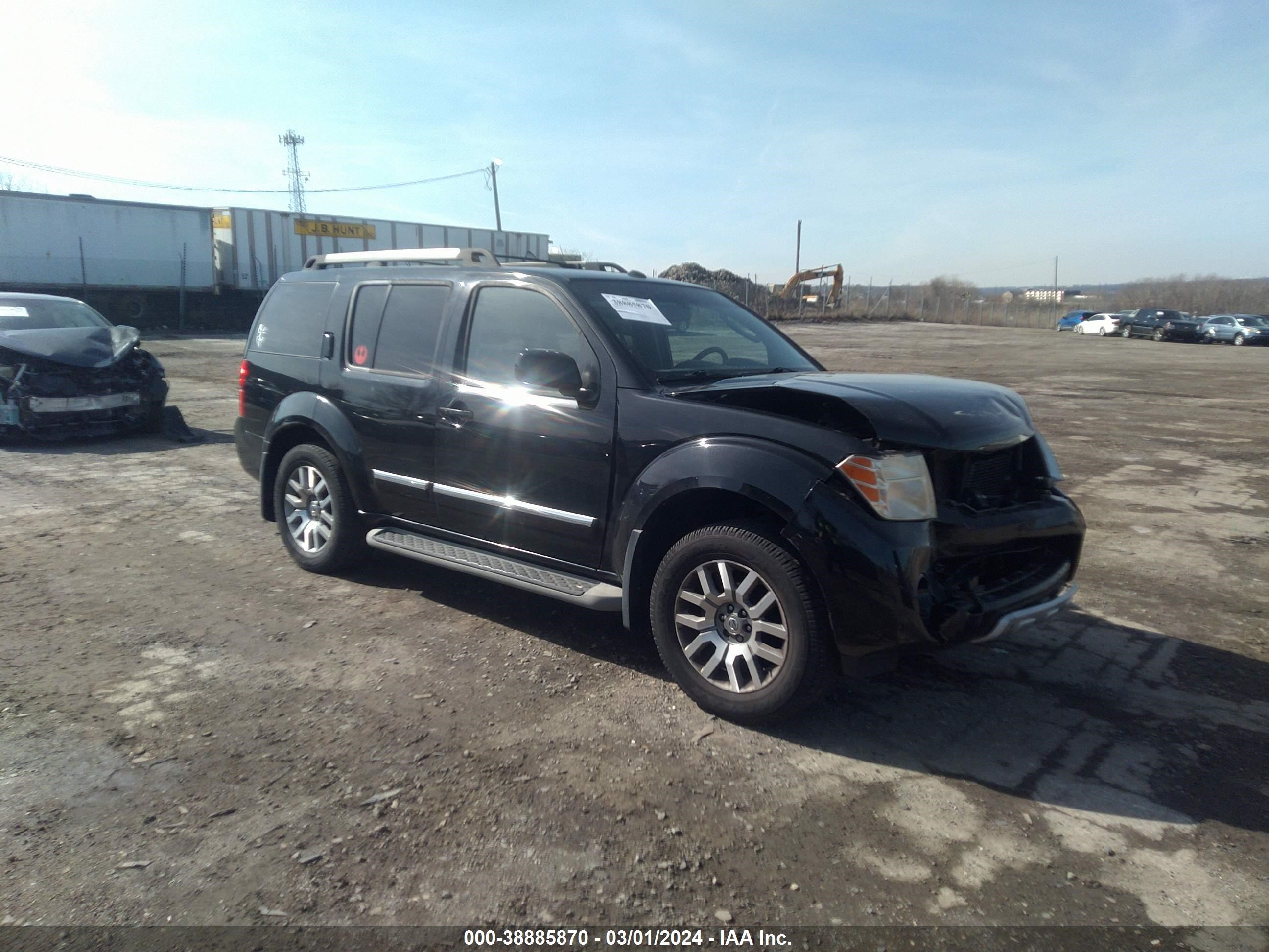 NISSAN PATHFINDER 2010 5n1ar1nb4ac628536