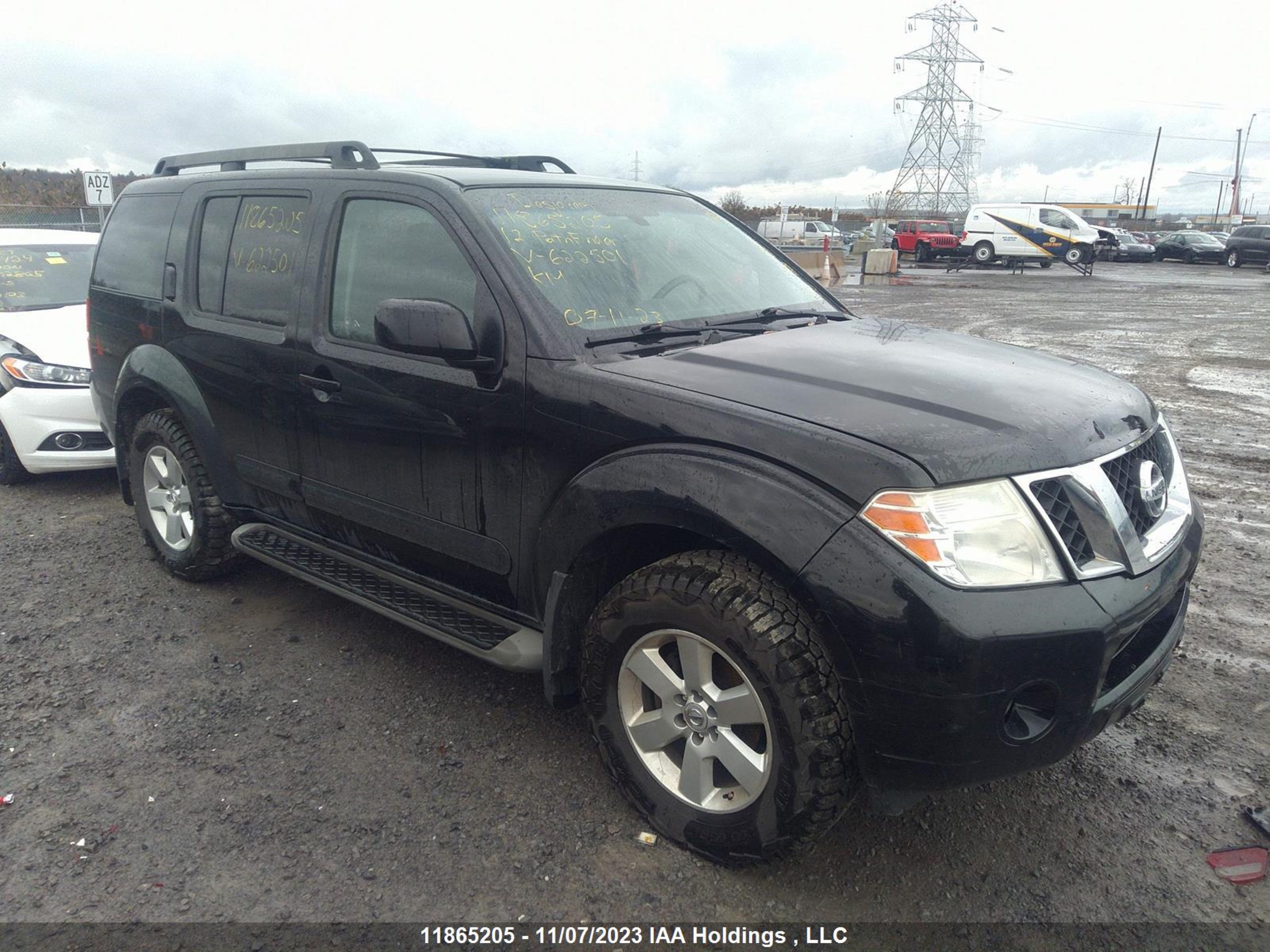 NISSAN PATHFINDER 2012 5n1ar1nb6cc622501