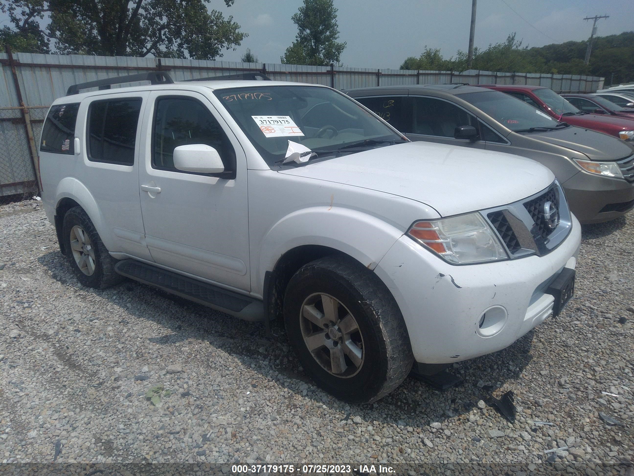 NISSAN PATHFINDER 2012 5n1ar1nb7cc613077