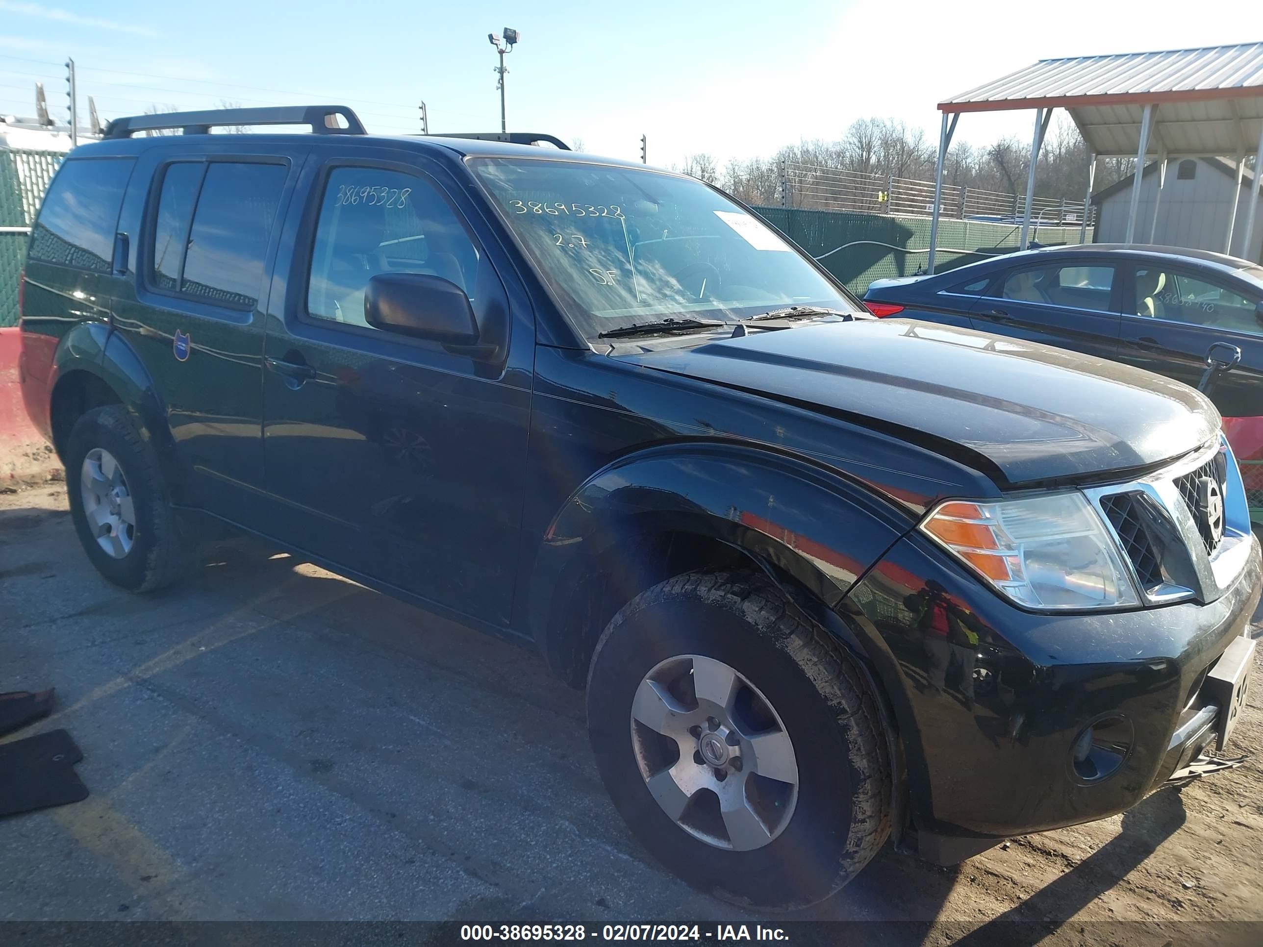 NISSAN PATHFINDER 2012 5n1ar1nb7cc628338