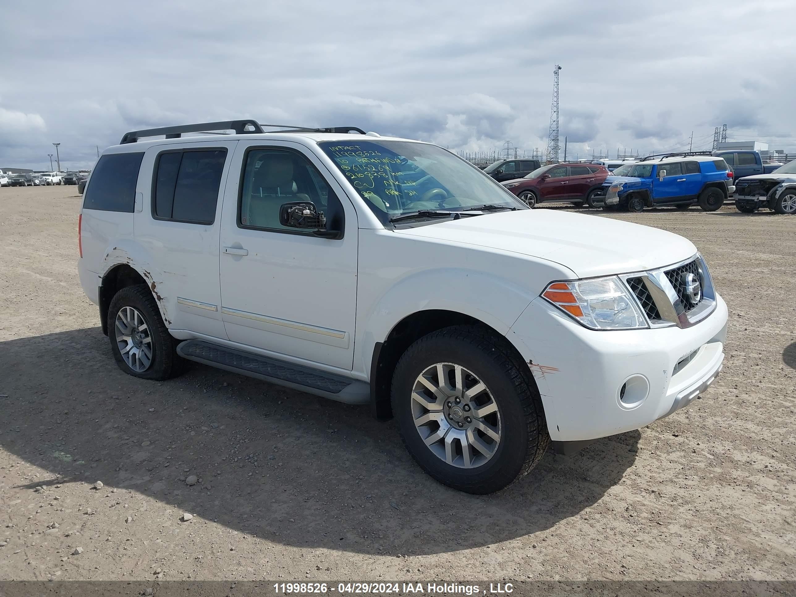 NISSAN PATHFINDER 2010 5n1ar1nb8ac615269