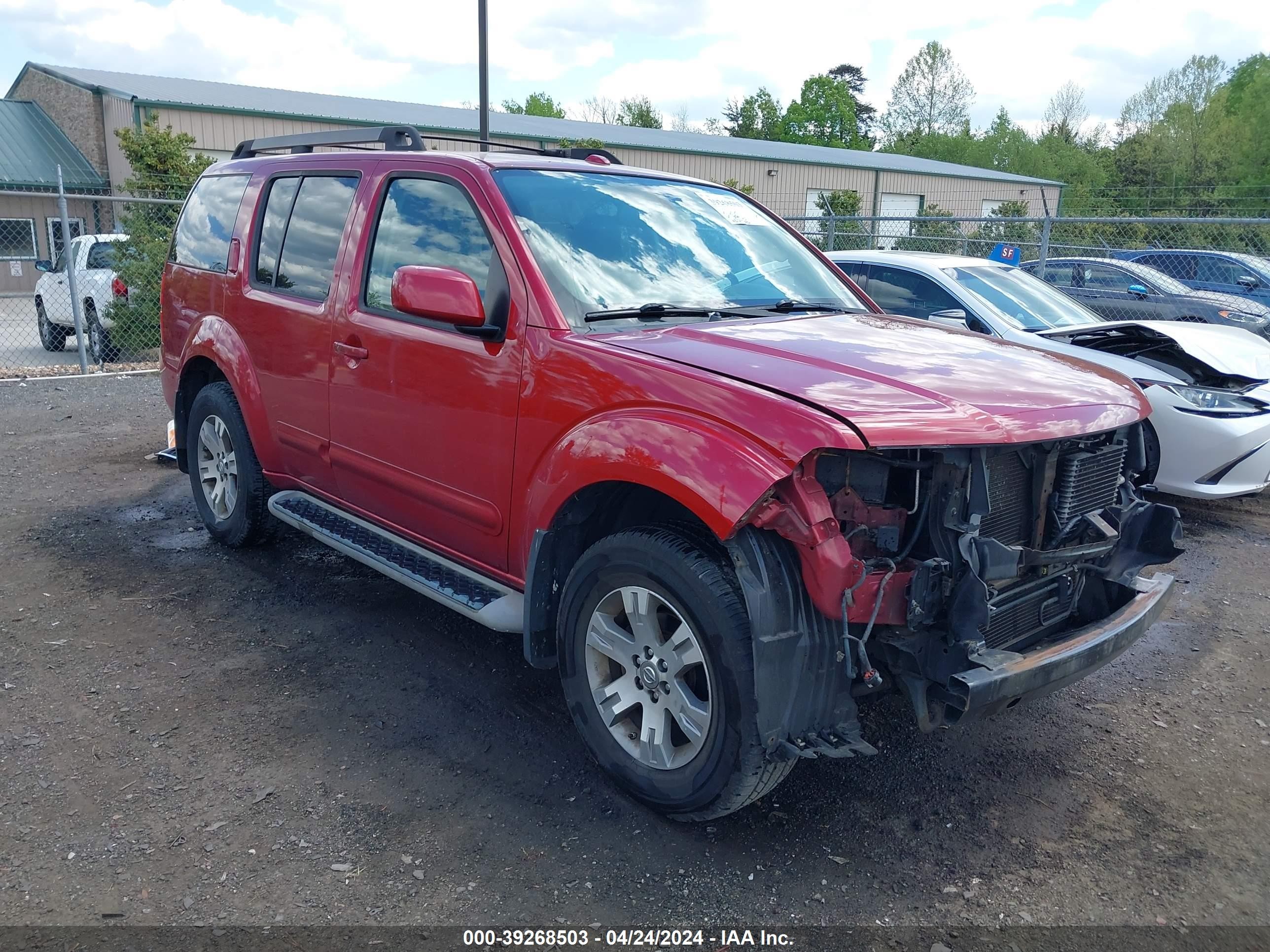 NISSAN PATHFINDER 2010 5n1ar1nb9ac601168