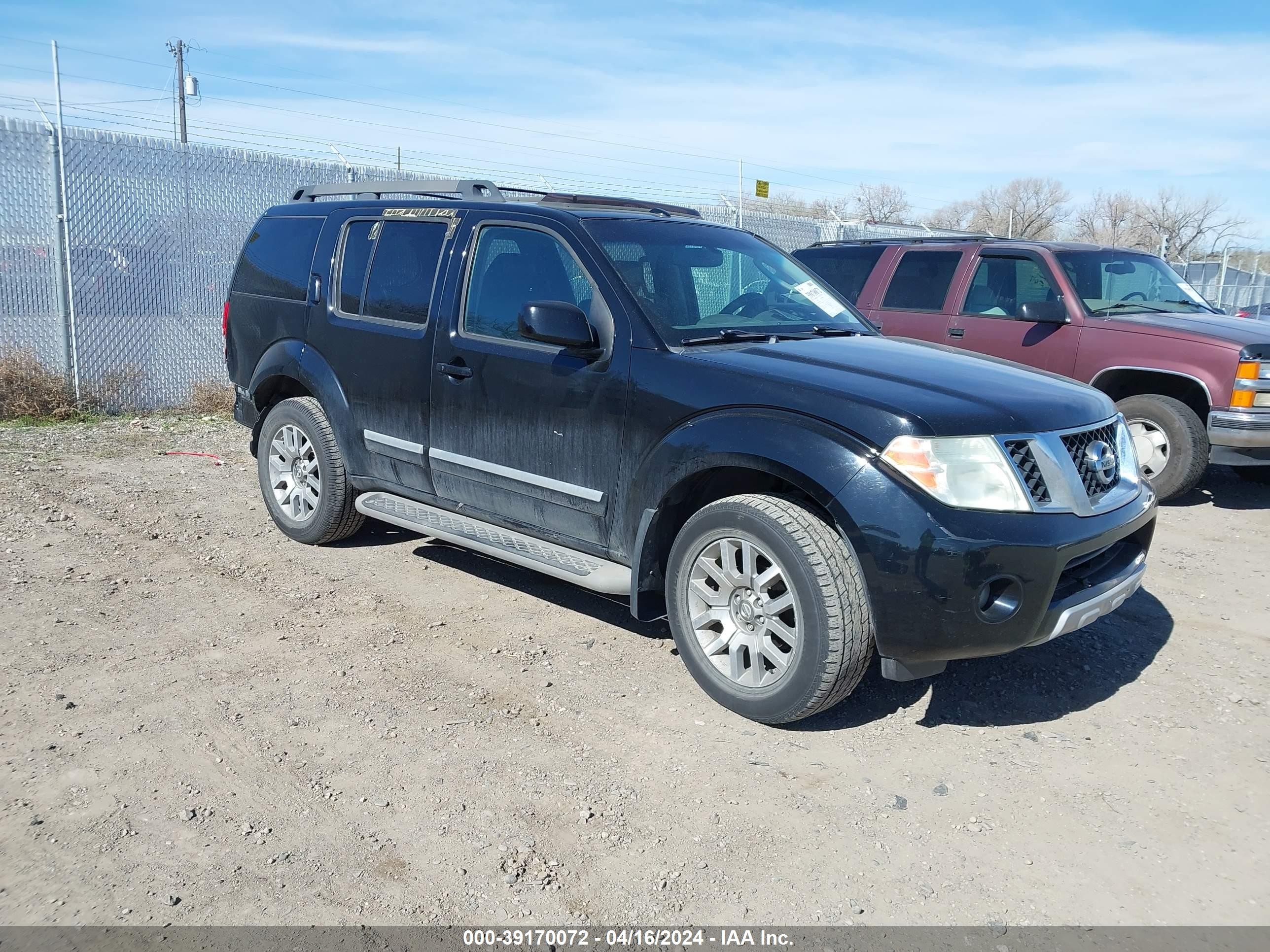 NISSAN PATHFINDER 2011 5n1ar1nb9bc609207