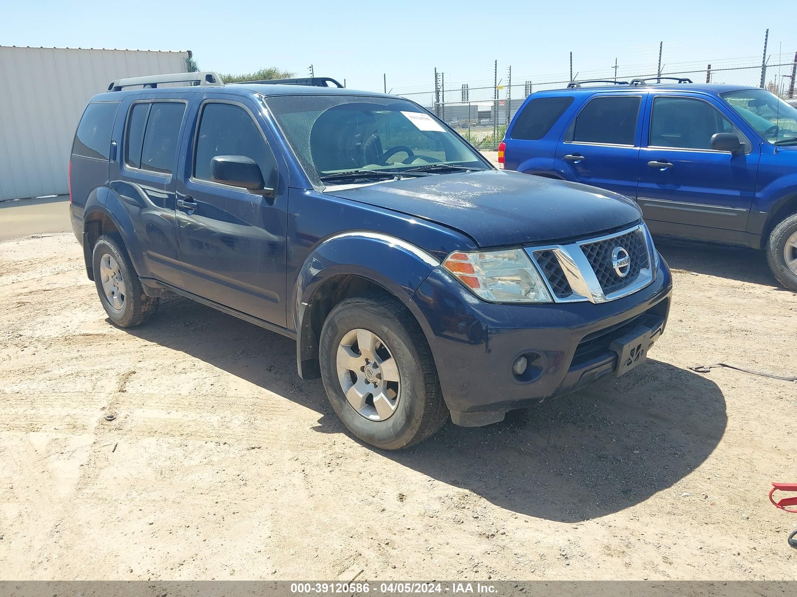 NISSAN PATHFINDER 2010 5n1ar1nbxac622367