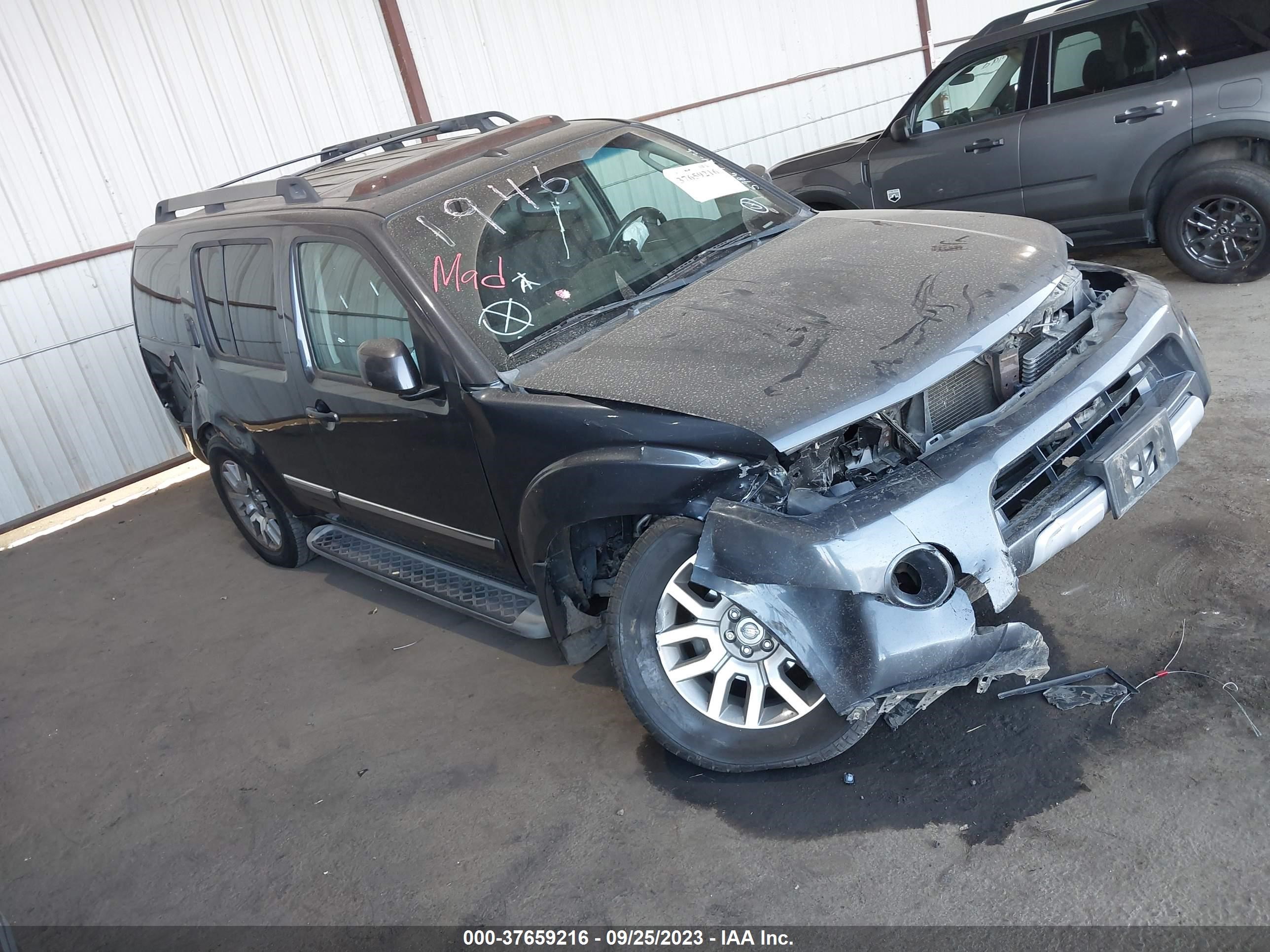 NISSAN PATHFINDER 2010 5n1ar1nn1ac615785