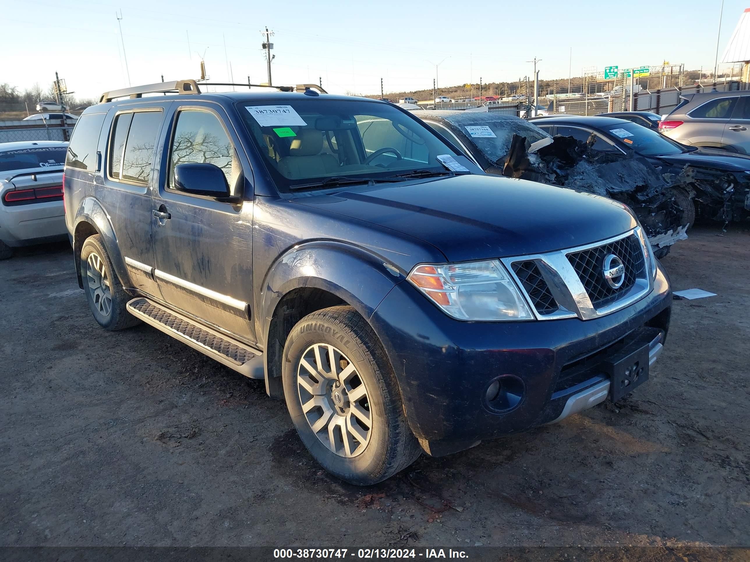 NISSAN PATHFINDER 2012 5n1ar1nn3cc625897