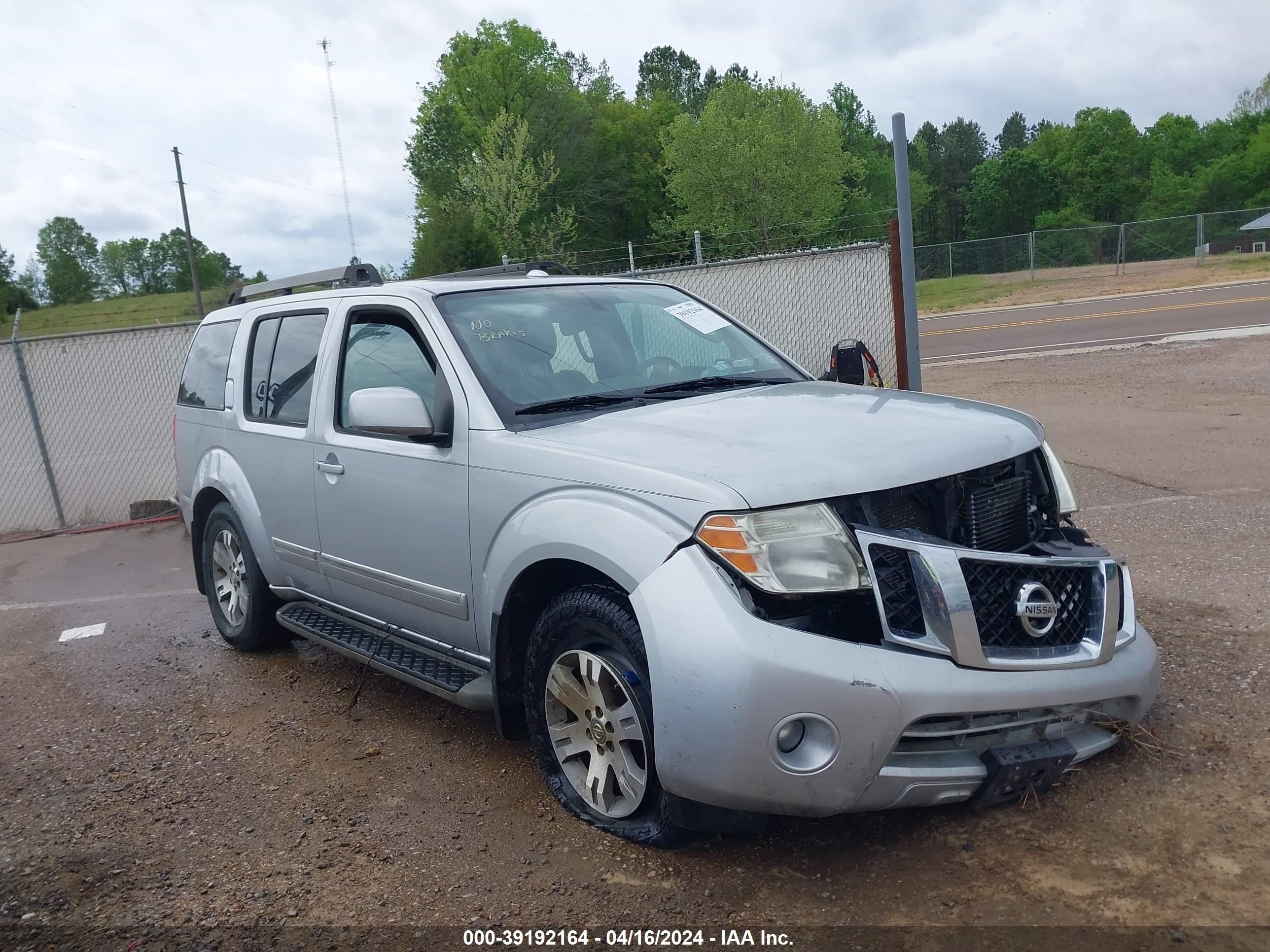 NISSAN PATHFINDER 2011 5n1ar1nn5bc626127