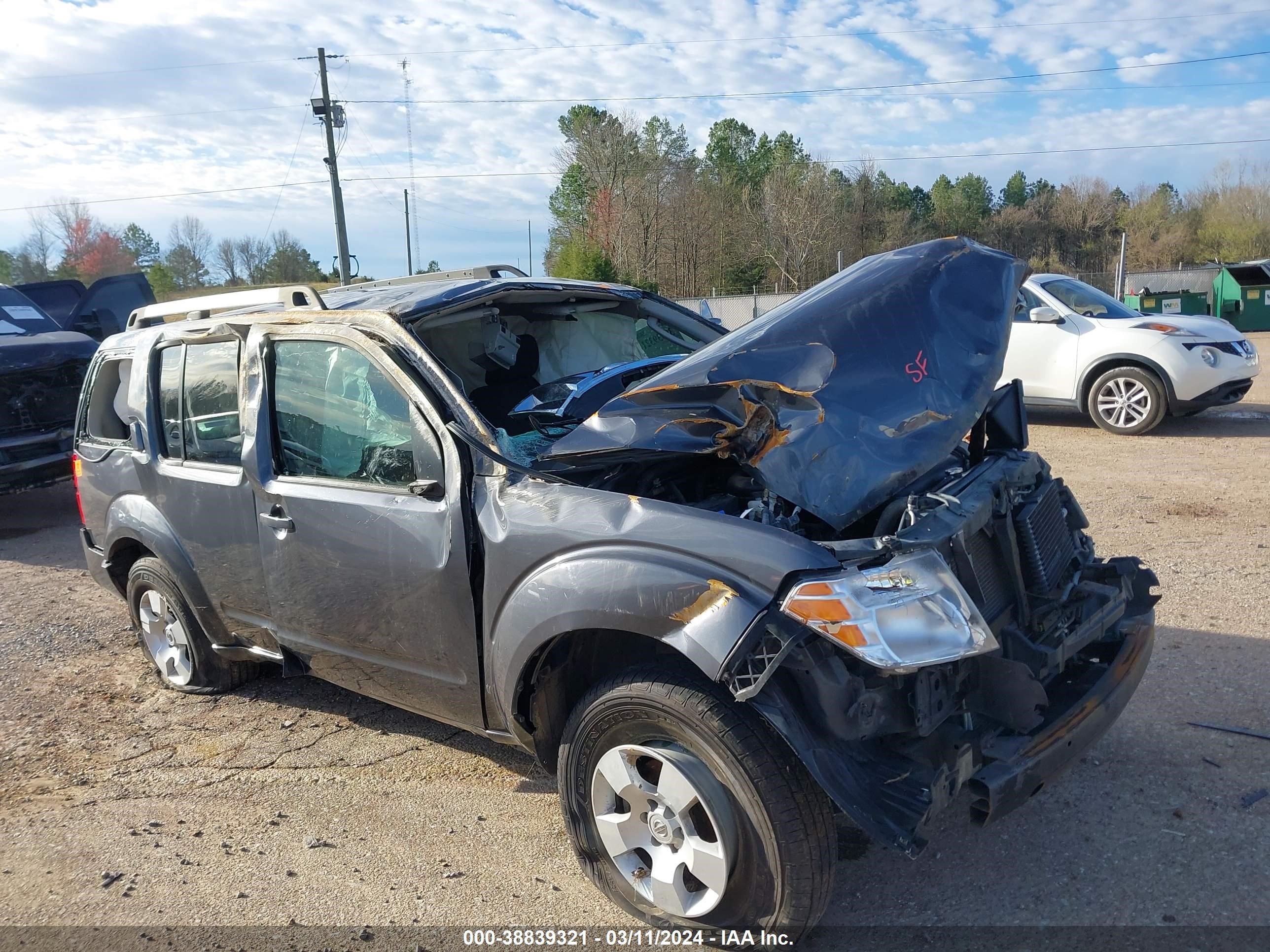 NISSAN PATHFINDER 2012 5n1ar1nn9cc629694