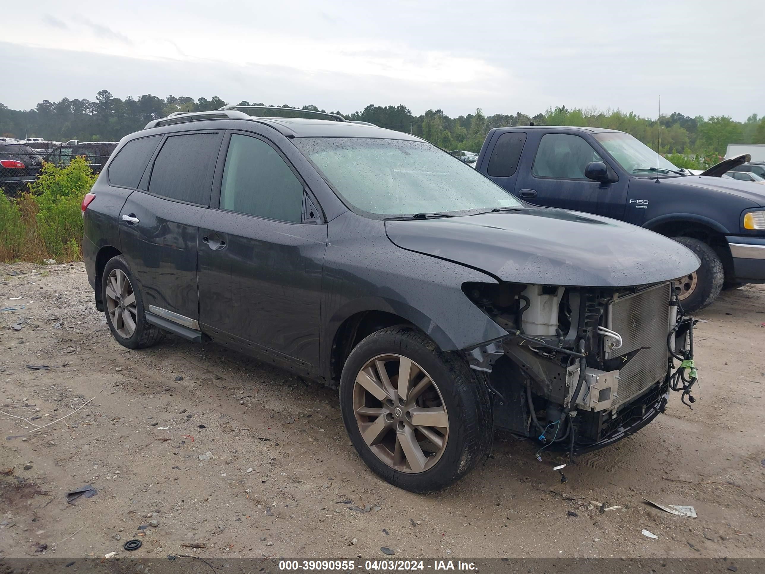 NISSAN PATHFINDER 2014 5n1ar2mm0ec703103