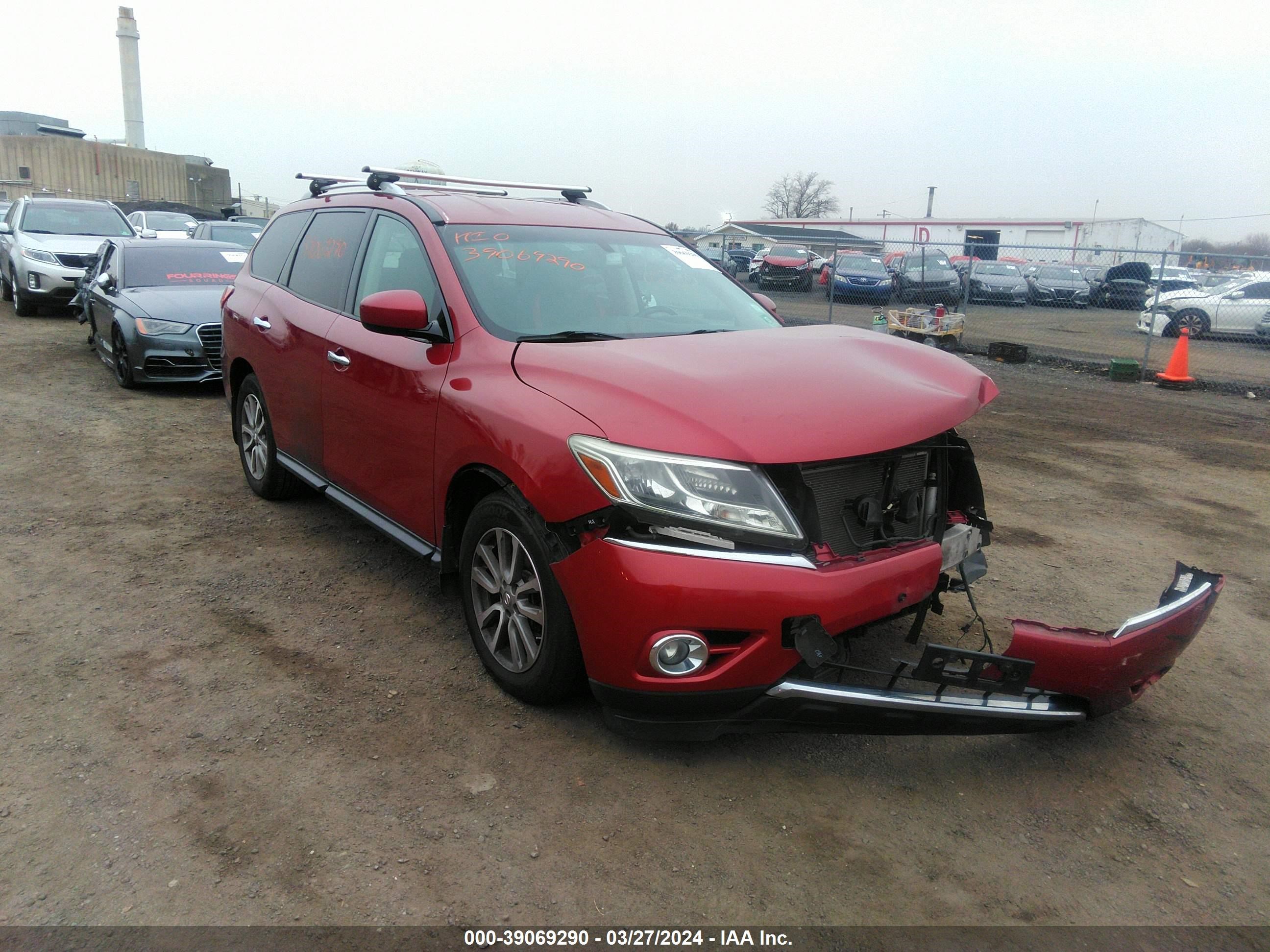 NISSAN PATHFINDER 2015 5n1ar2mm0fc604699