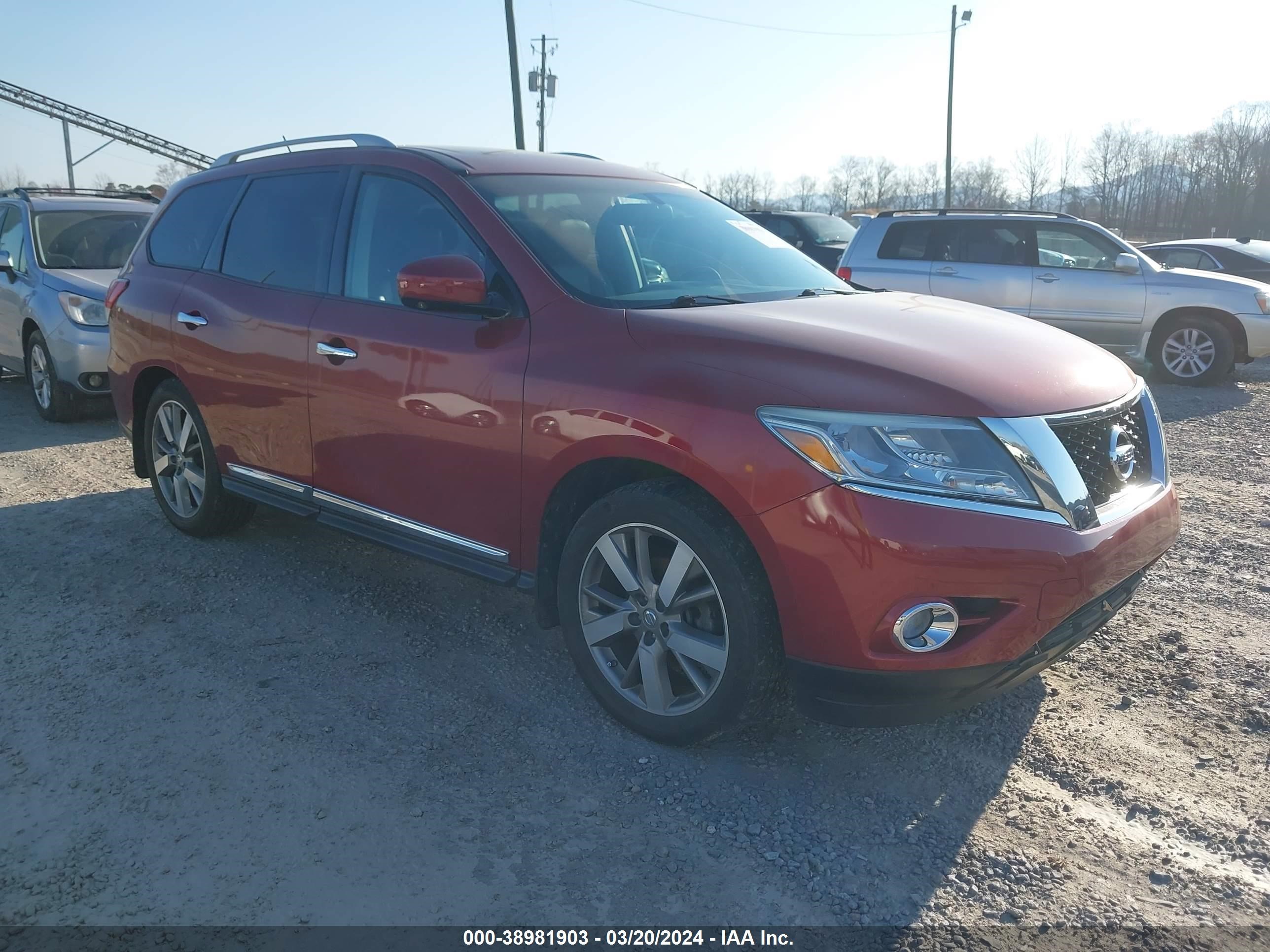 NISSAN PATHFINDER 2015 5n1ar2mm0fc652266