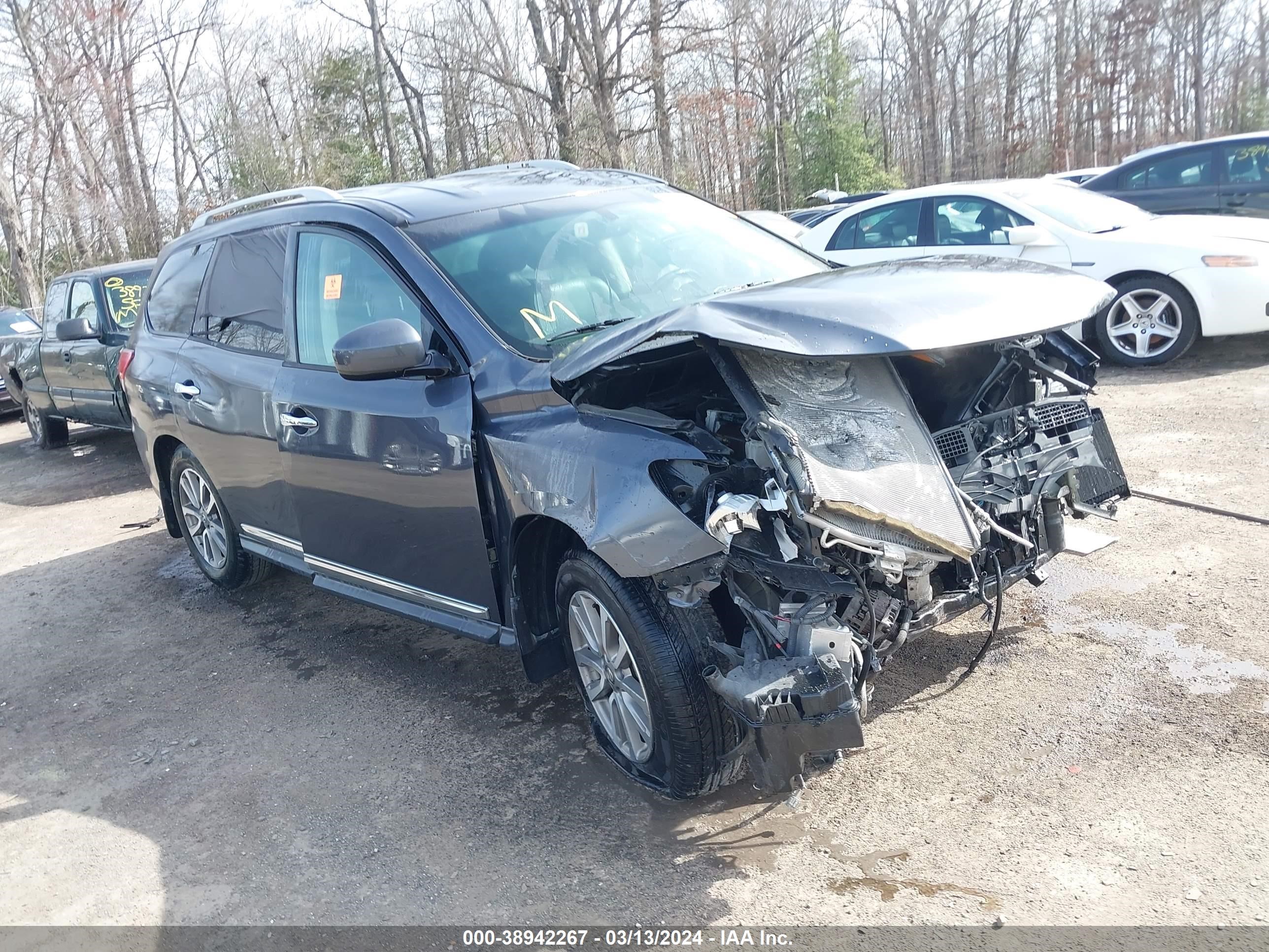 NISSAN PATHFINDER 2014 5n1ar2mm1ec642375