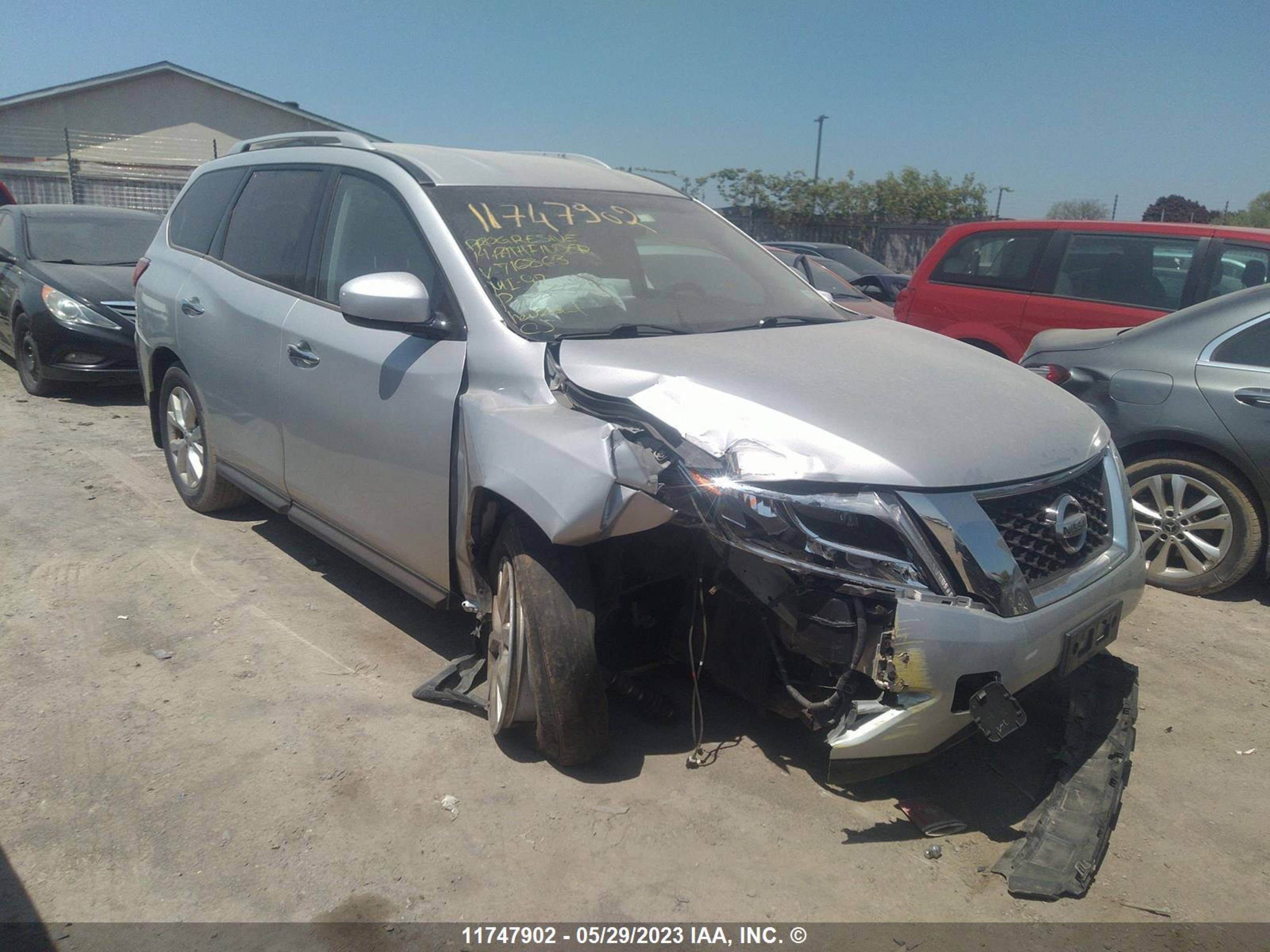 NISSAN PATHFINDER 2014 5n1ar2mm1ec716863