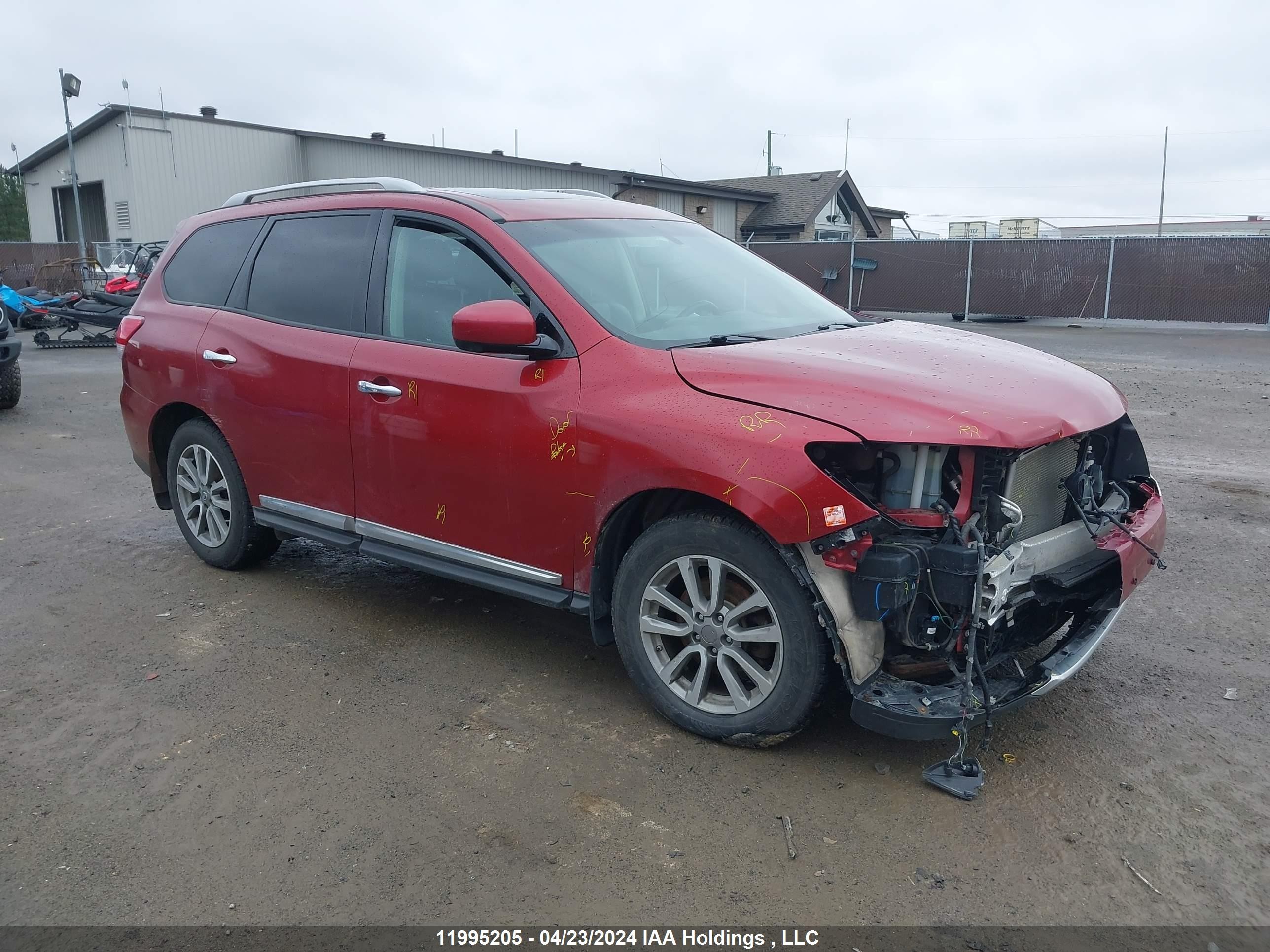 NISSAN PATHFINDER 2016 5n1ar2mm1gc660734