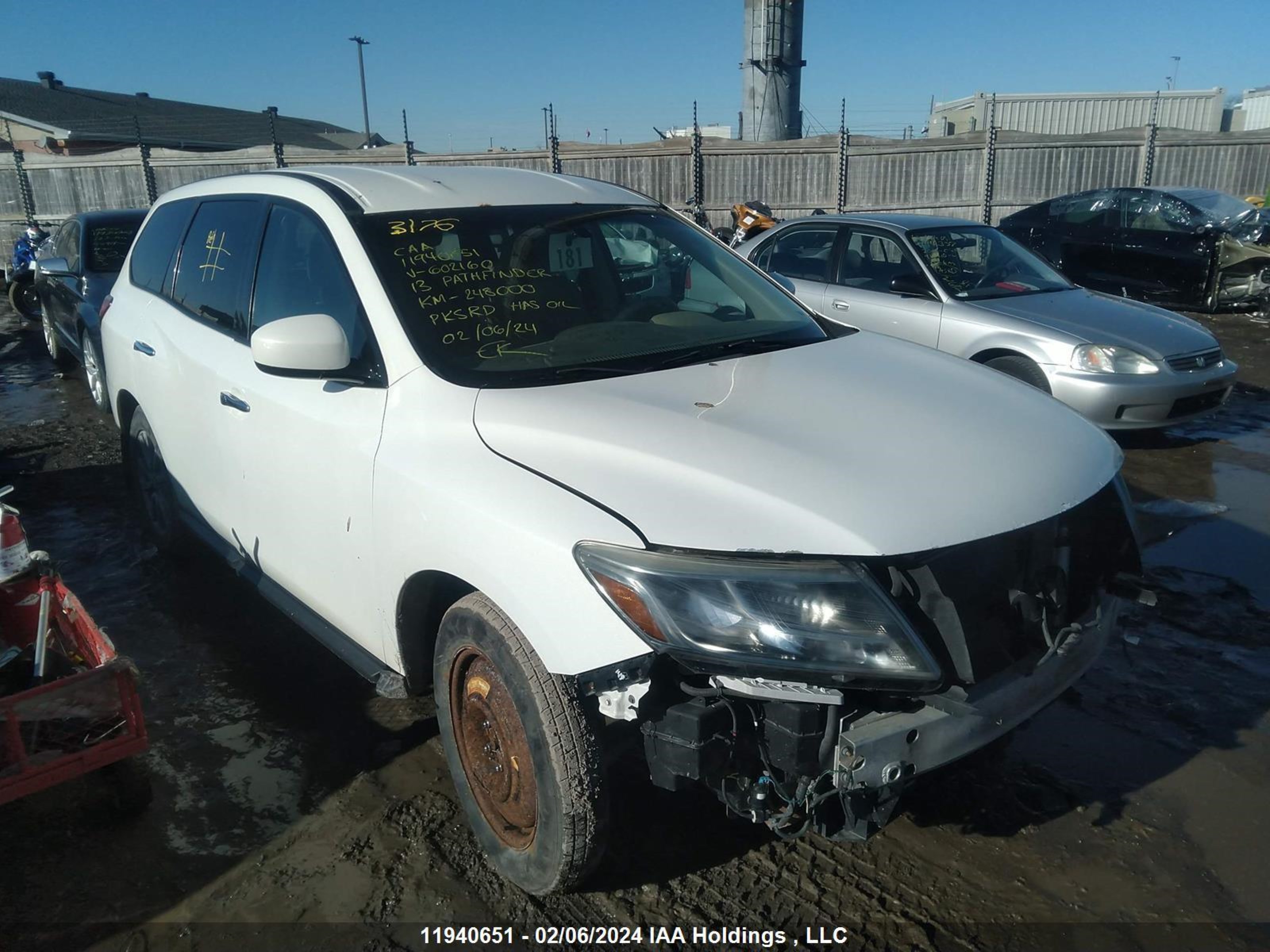 NISSAN PATHFINDER 2013 5n1ar2mm2dc602160