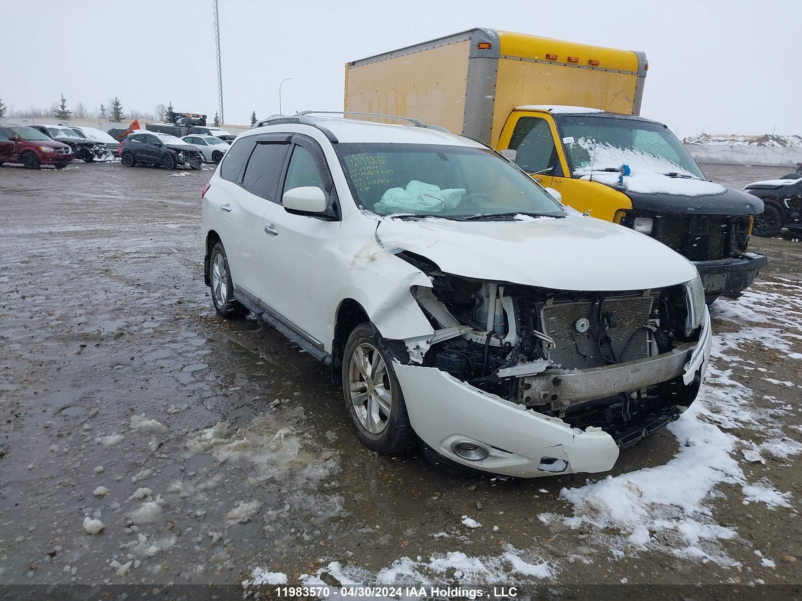 NISSAN PATHFINDER 2014 5n1ar2mm3ec671358