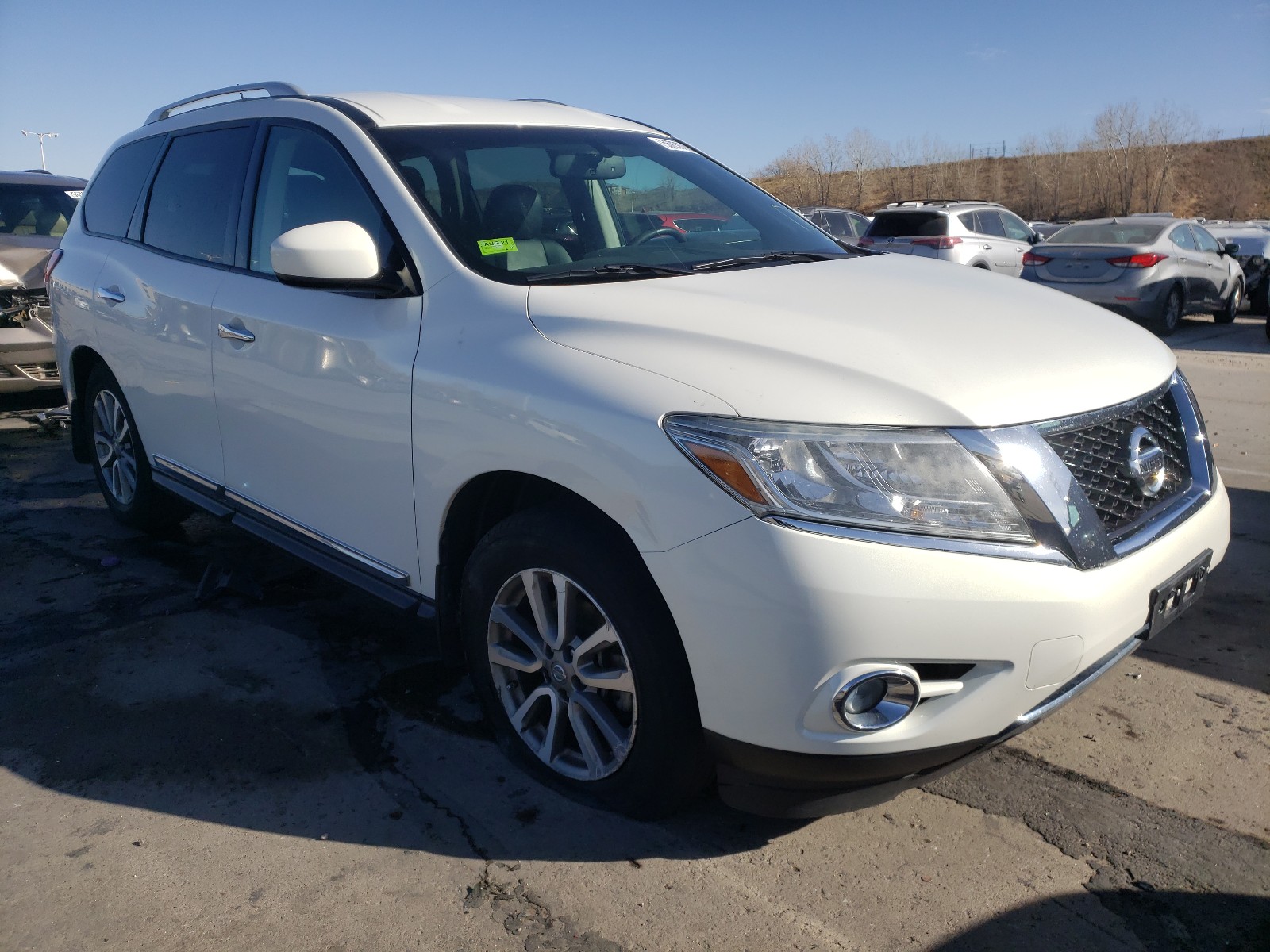 NISSAN PATHFINDER 2014 5n1ar2mm3ec725841