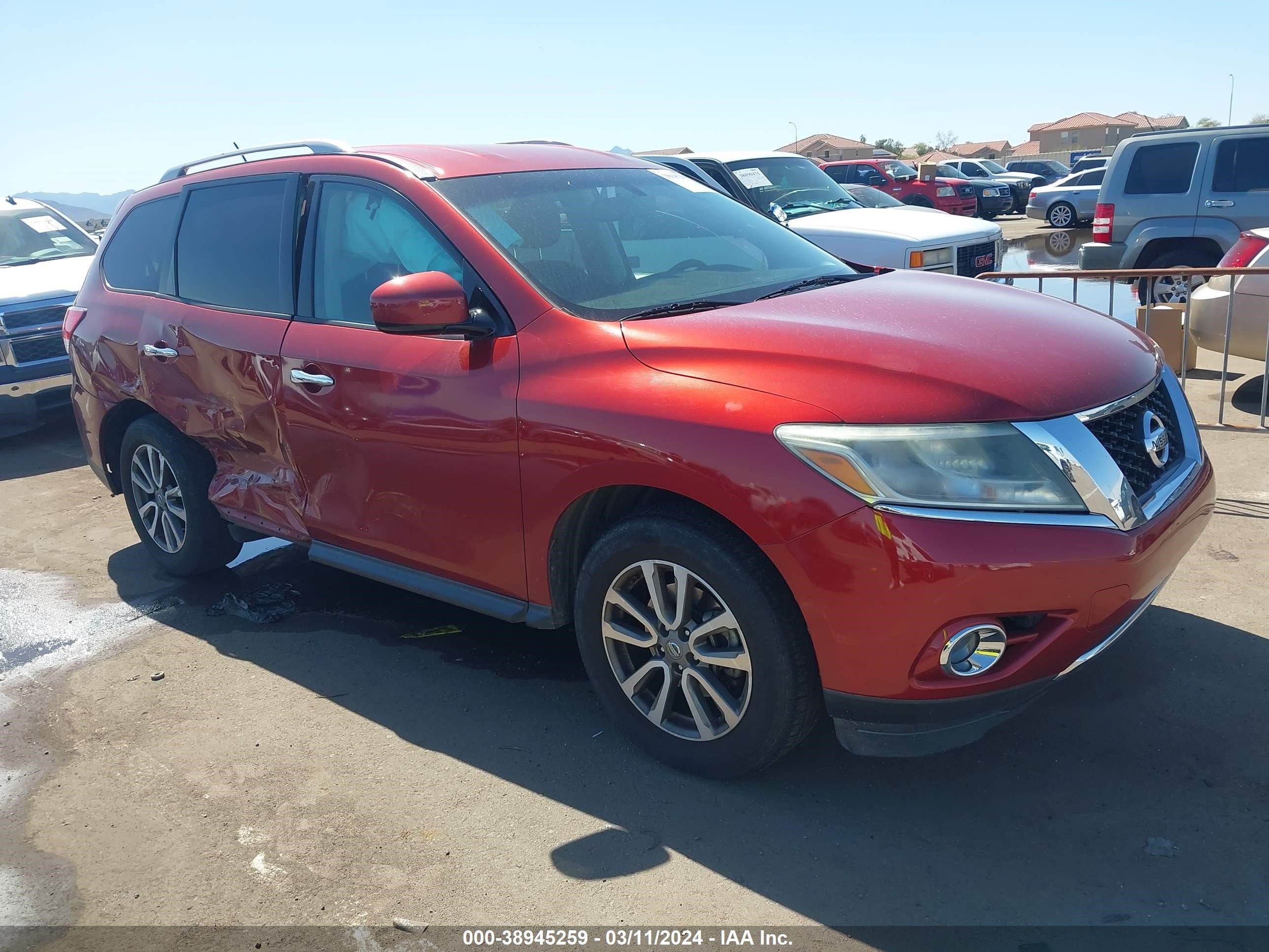 NISSAN PATHFINDER 2015 5n1ar2mm3fc636076