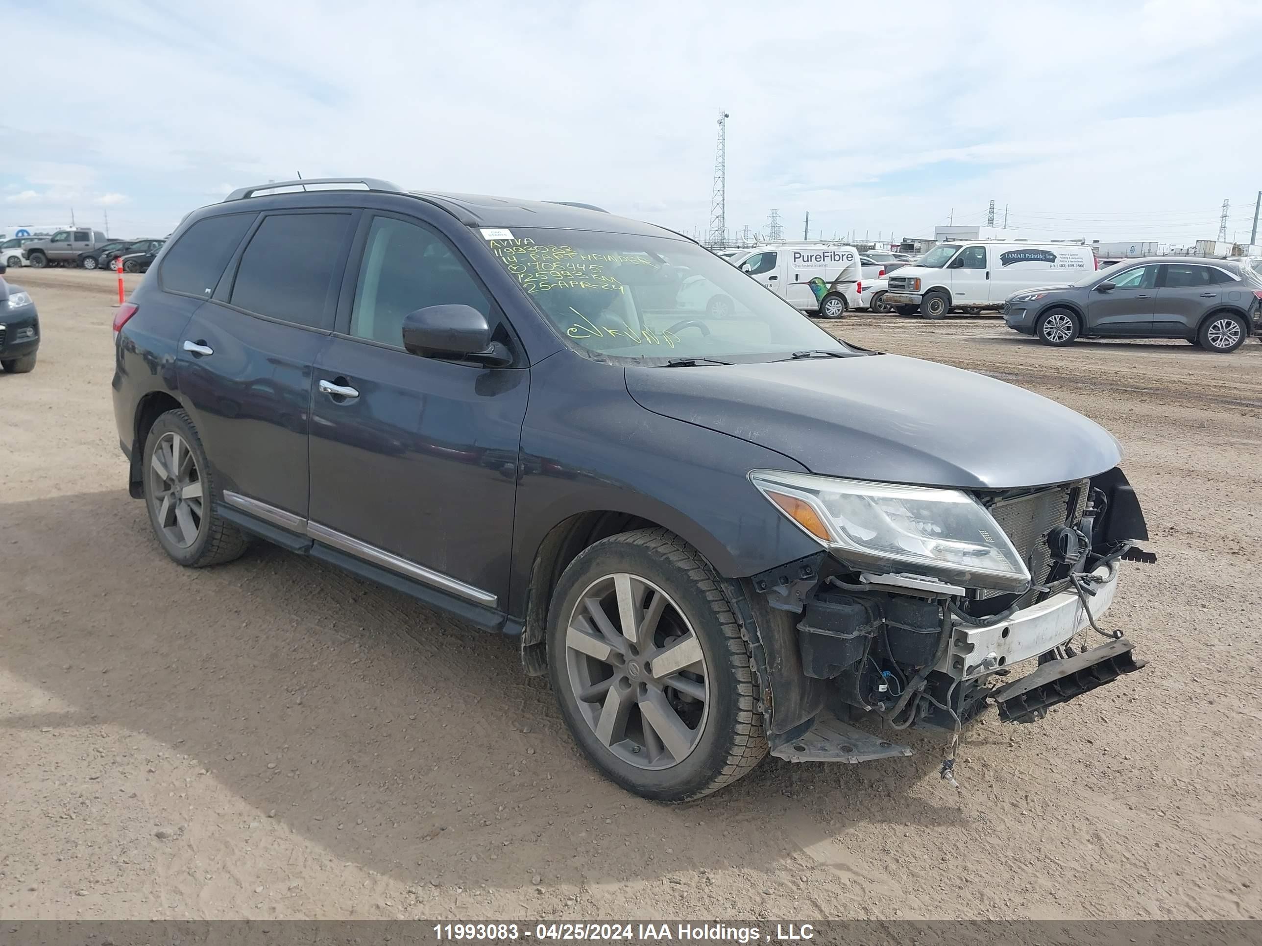 NISSAN PATHFINDER 2014 5n1ar2mm5ec705445