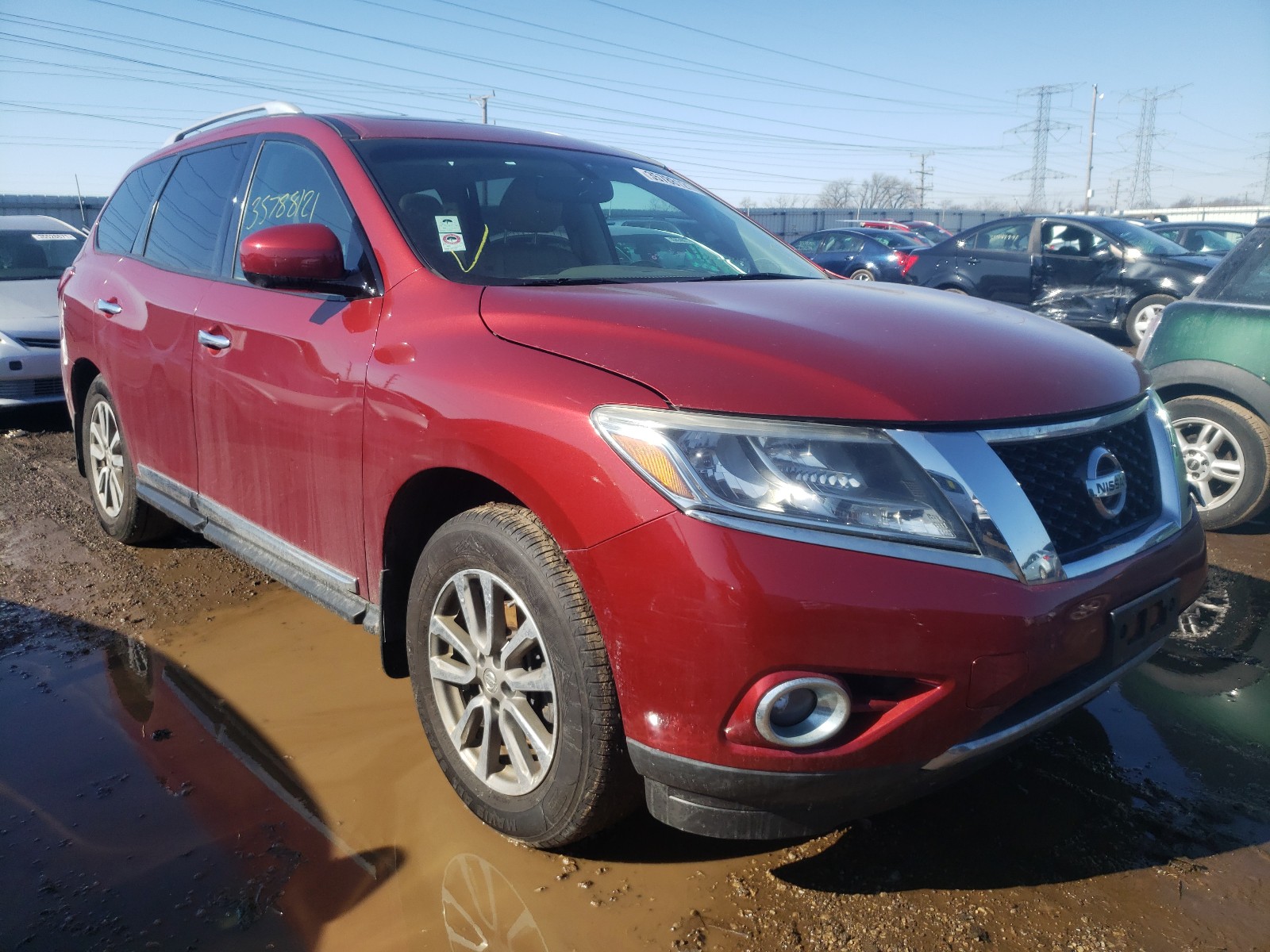 NISSAN PATHFINDER 2015 5n1ar2mm5fc650206