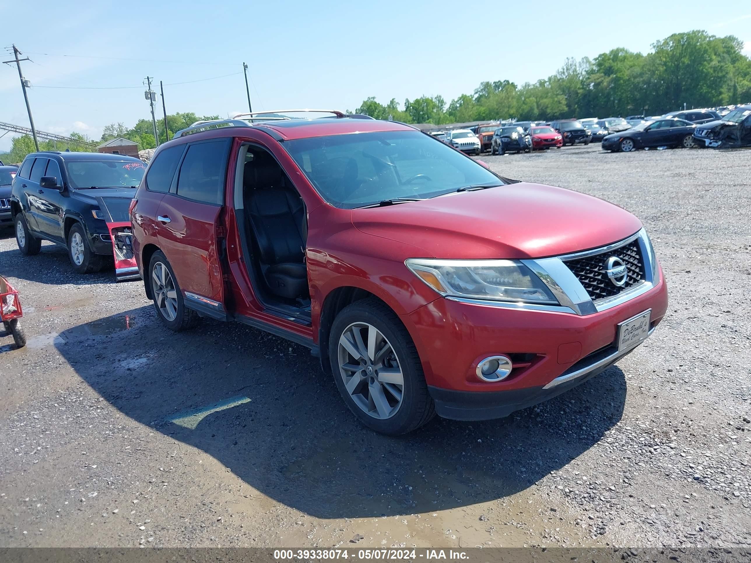 NISSAN PATHFINDER 2014 5n1ar2mm7ec693931