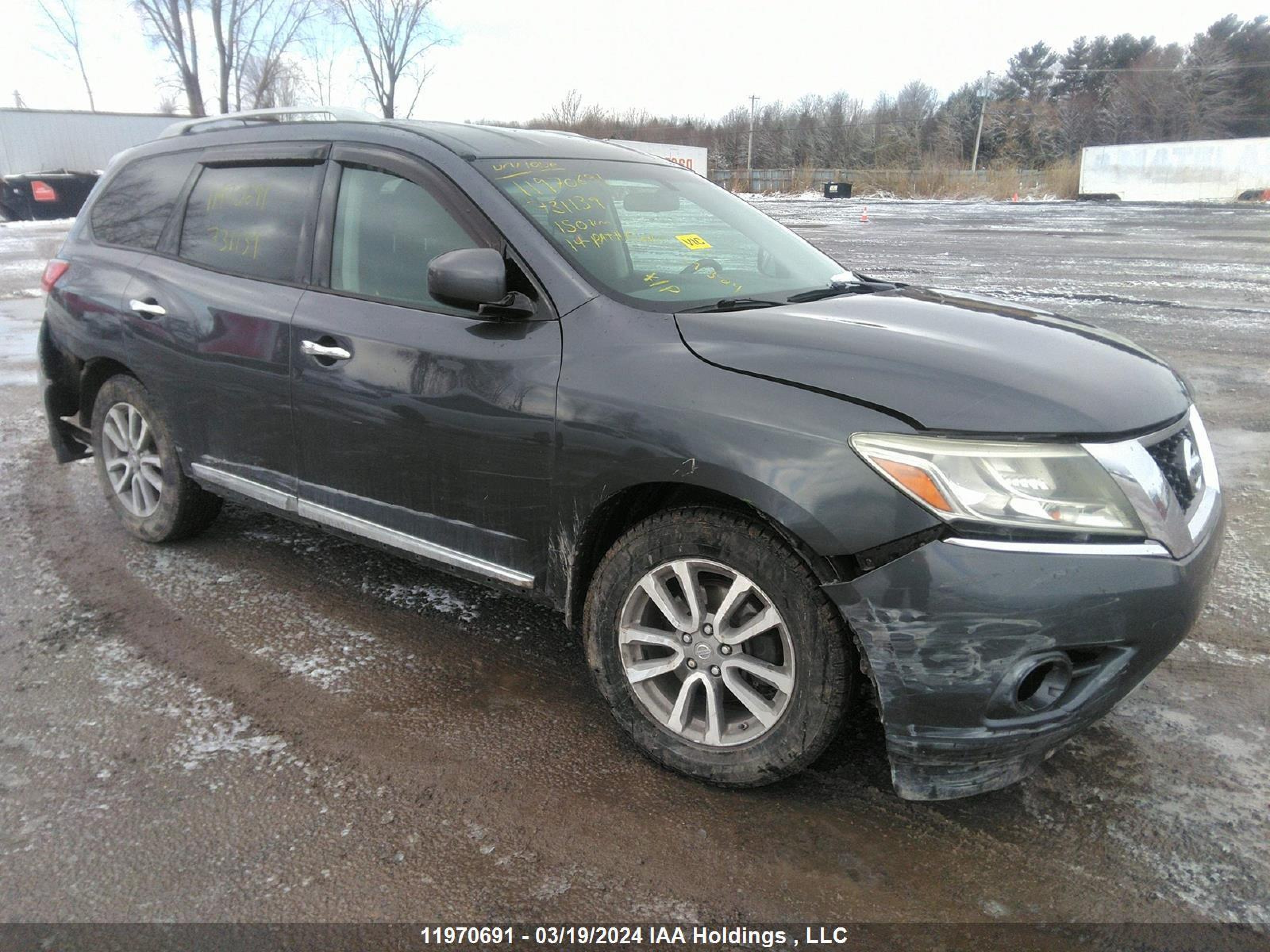 NISSAN PATHFINDER 2014 5n1ar2mm7ec731139