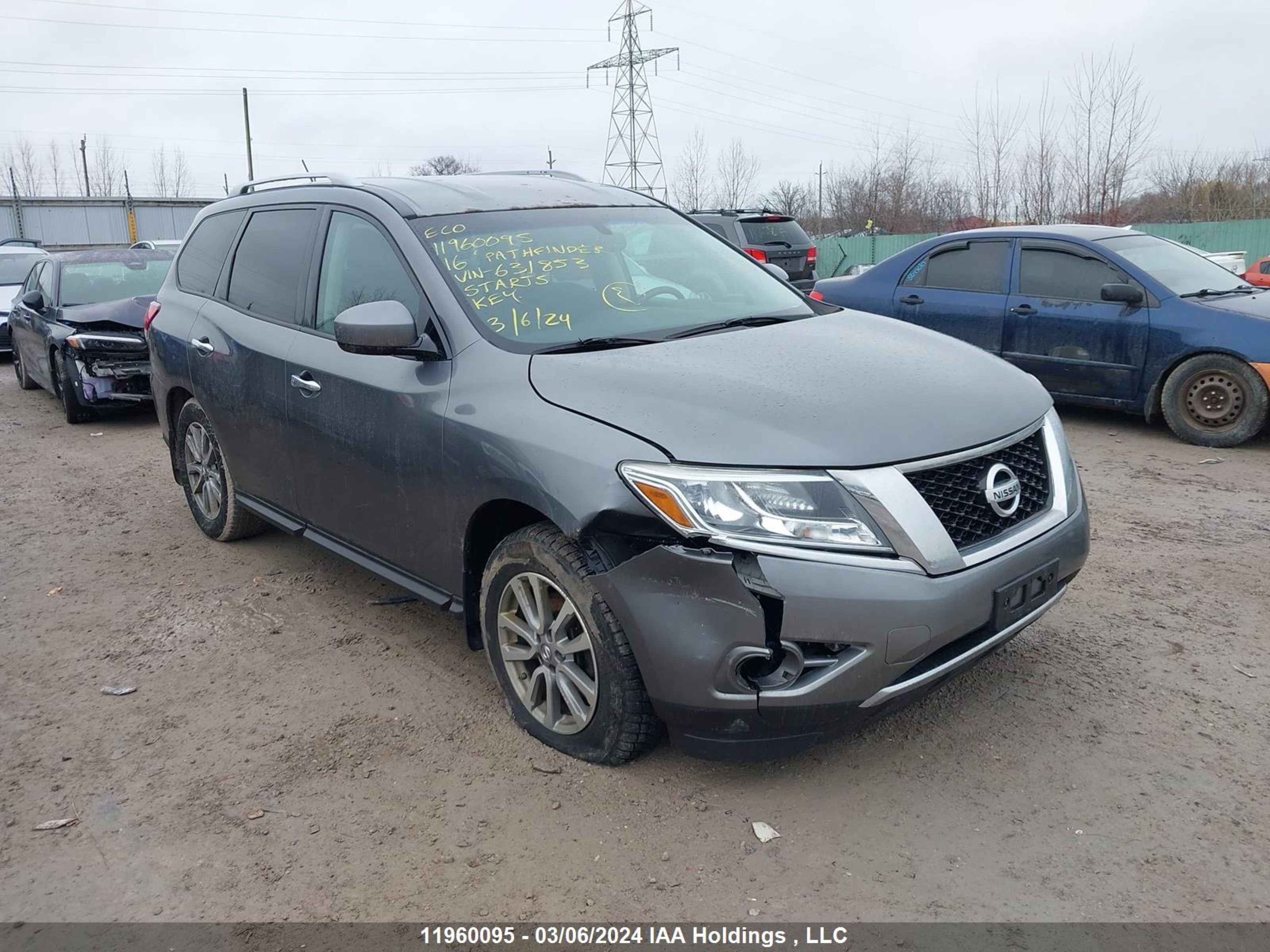 NISSAN PATHFINDER 2016 5n1ar2mm7gc631853