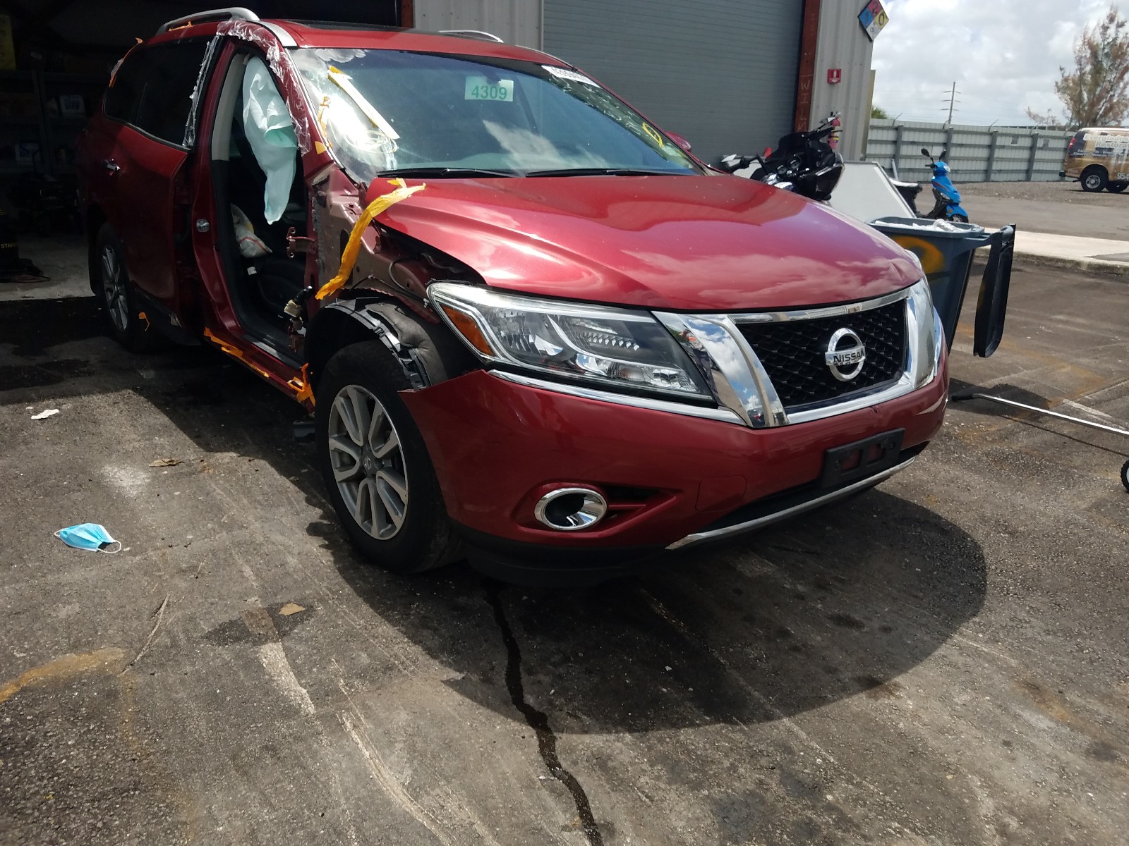 NISSAN PATHFINDER 2016 5n1ar2mm8gc614804