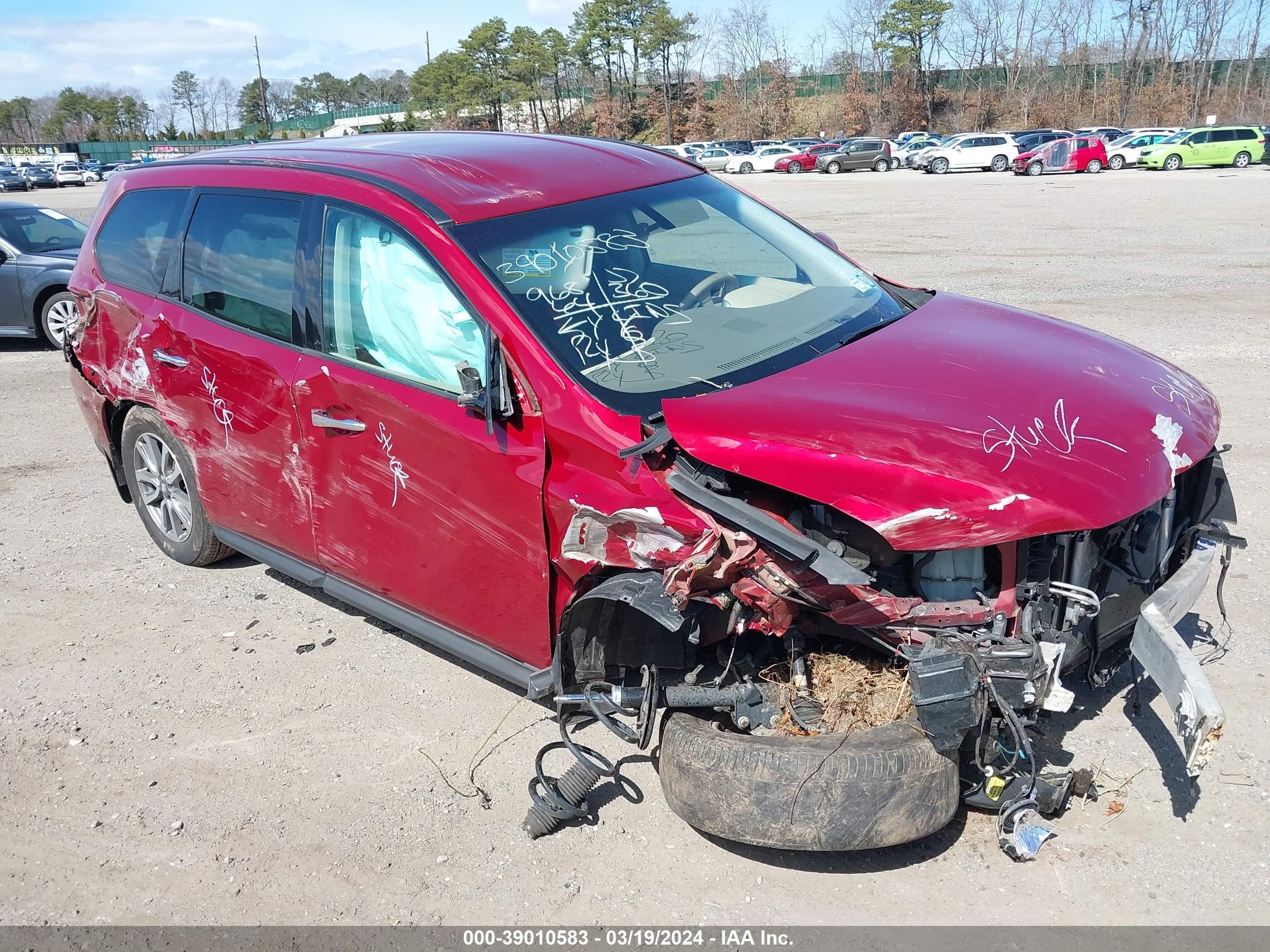 NISSAN PATHFINDER 2014 5n1ar2mm9ec701494