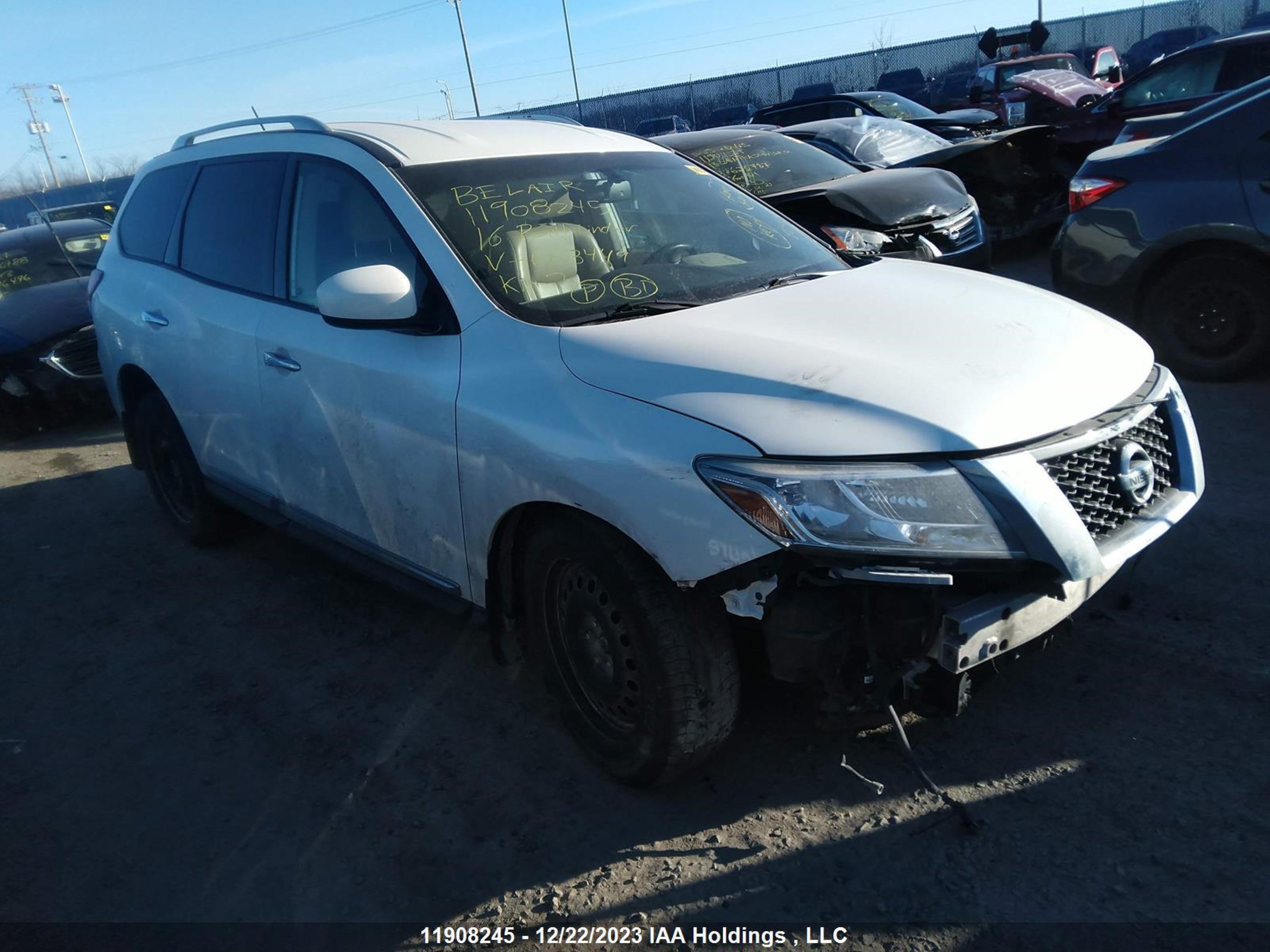 NISSAN PATHFINDER 2016 5n1ar2mm9gc668449