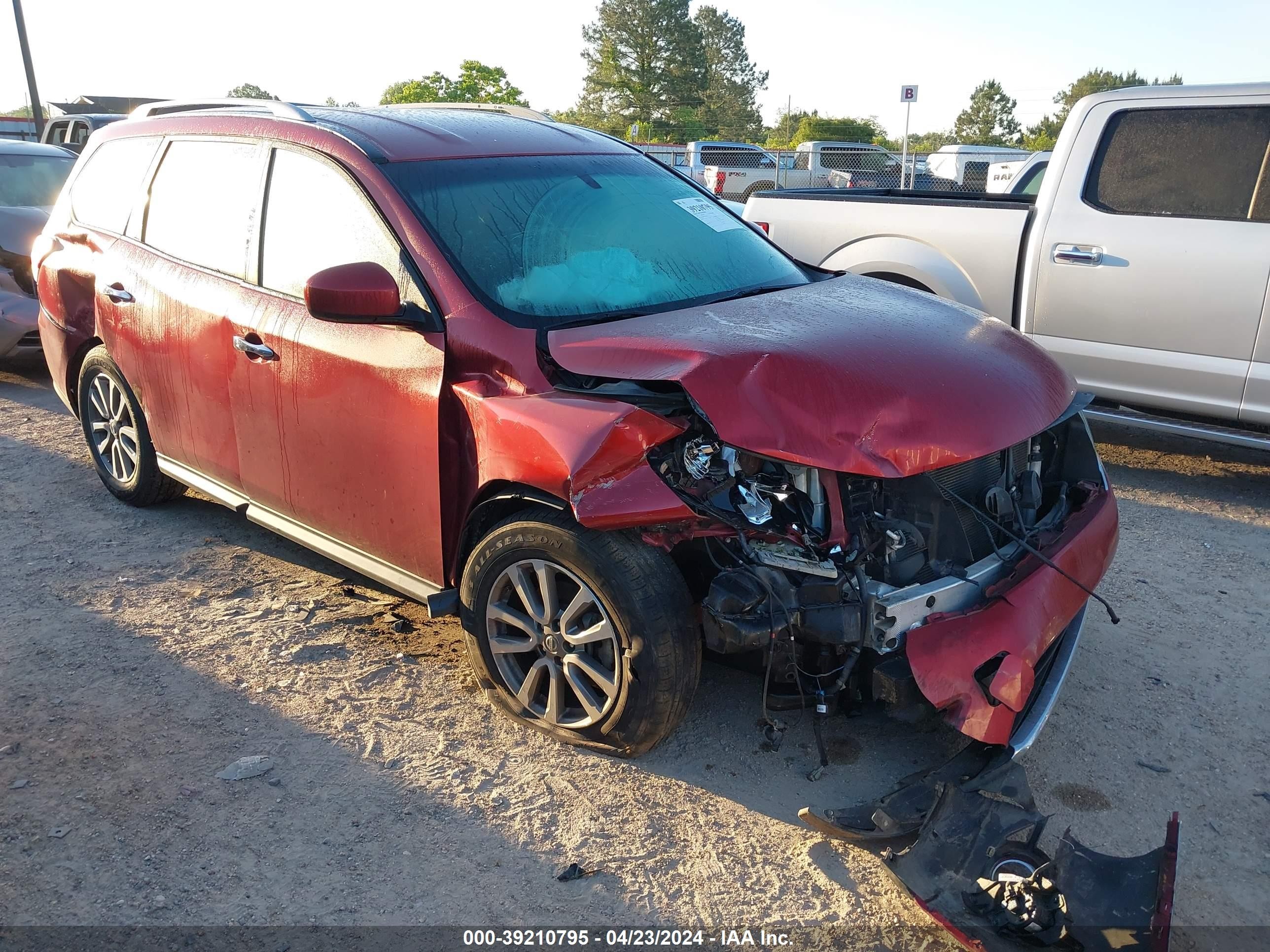 NISSAN PATHFINDER 2015 5n1ar2mmxfc661105