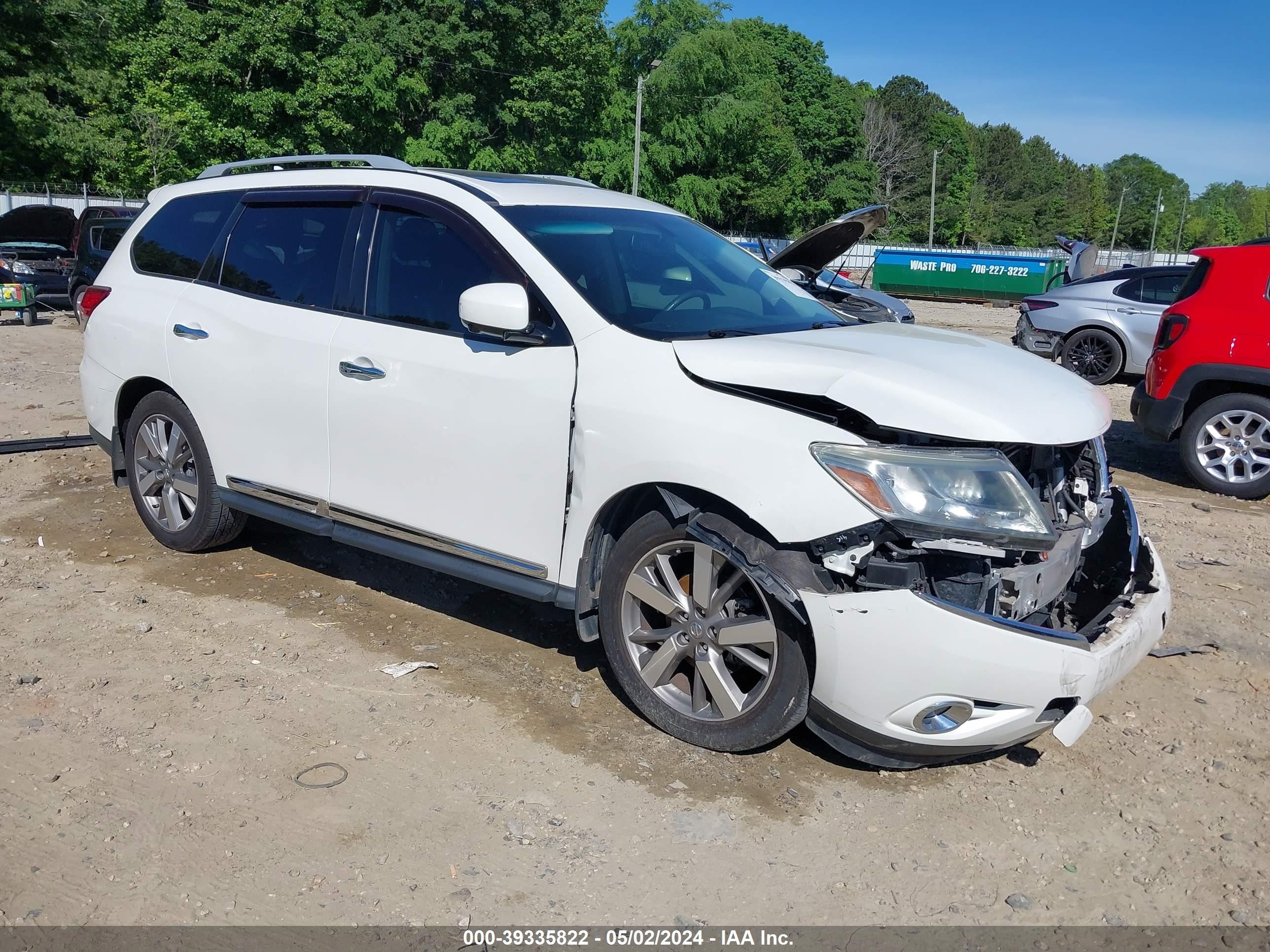 NISSAN PATHFINDER 2015 5n1ar2mn1fc653452