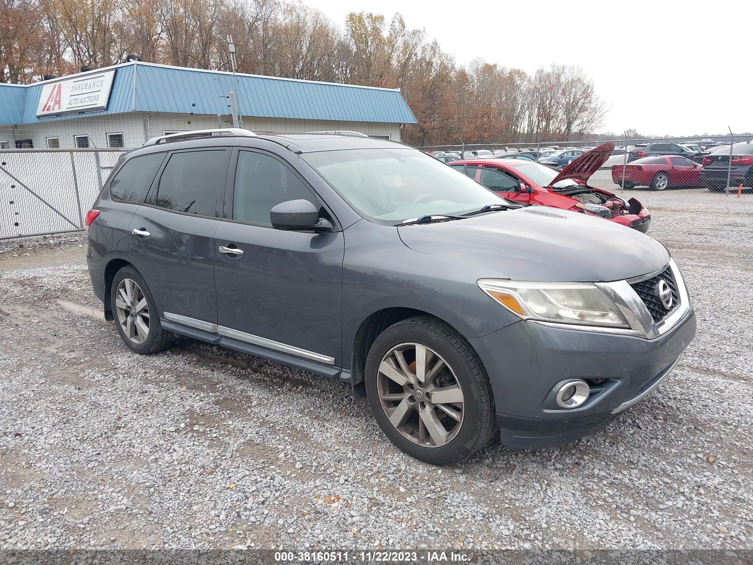 NISSAN PATHFINDER 2014 5n1ar2mn2ec652826