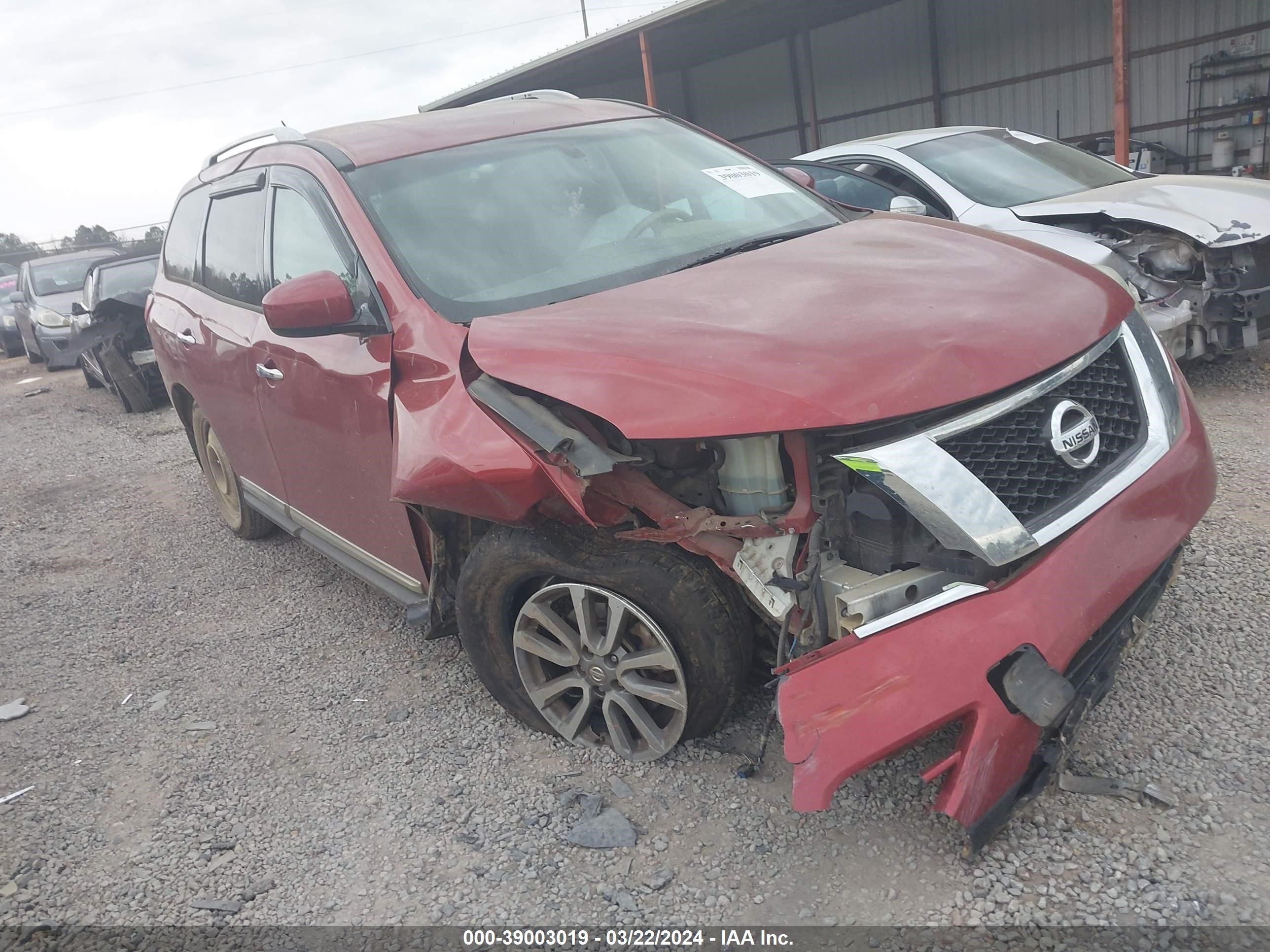 NISSAN PATHFINDER 2013 5n1ar2mn3dc681511