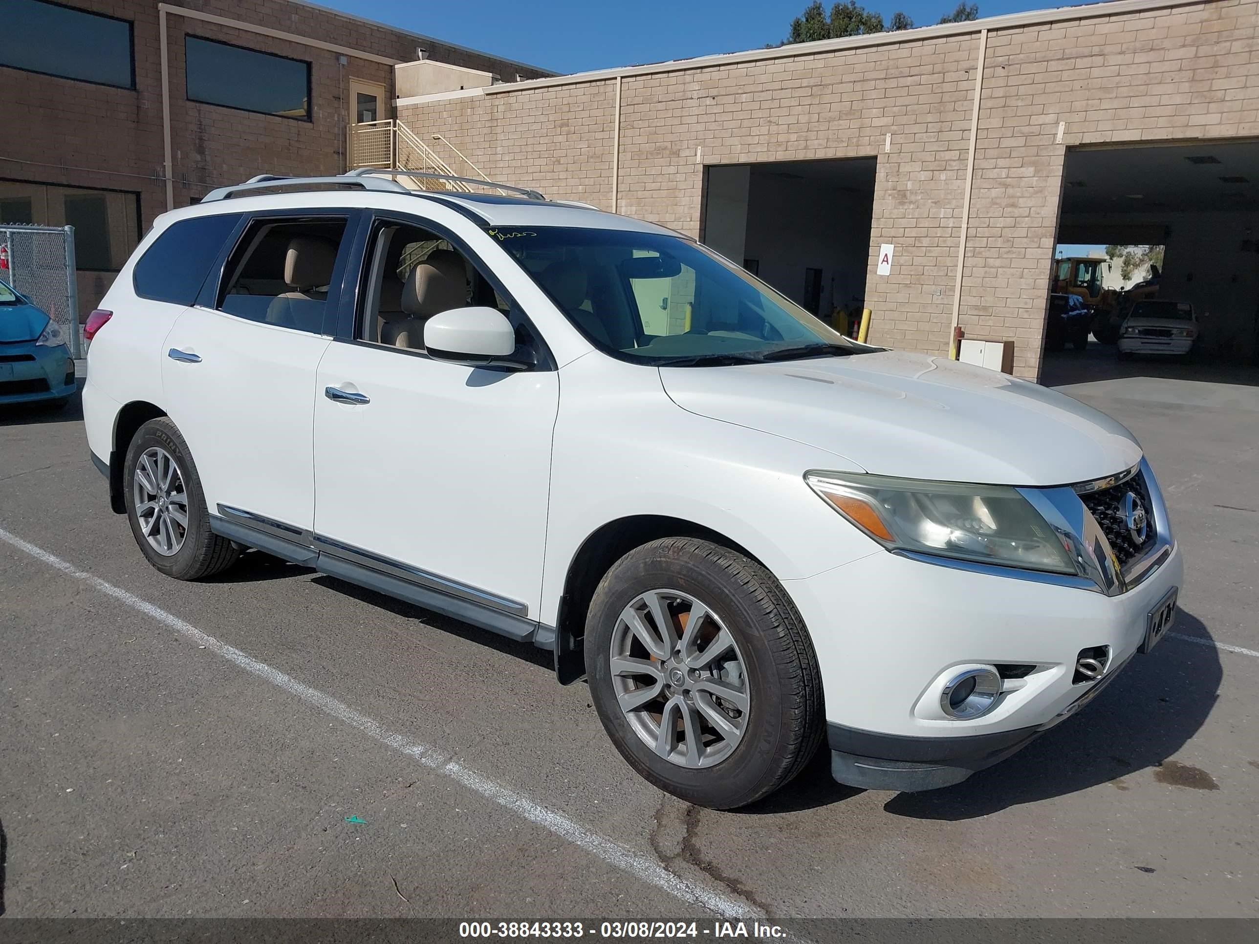 NISSAN PATHFINDER 2014 5n1ar2mn3ec675953