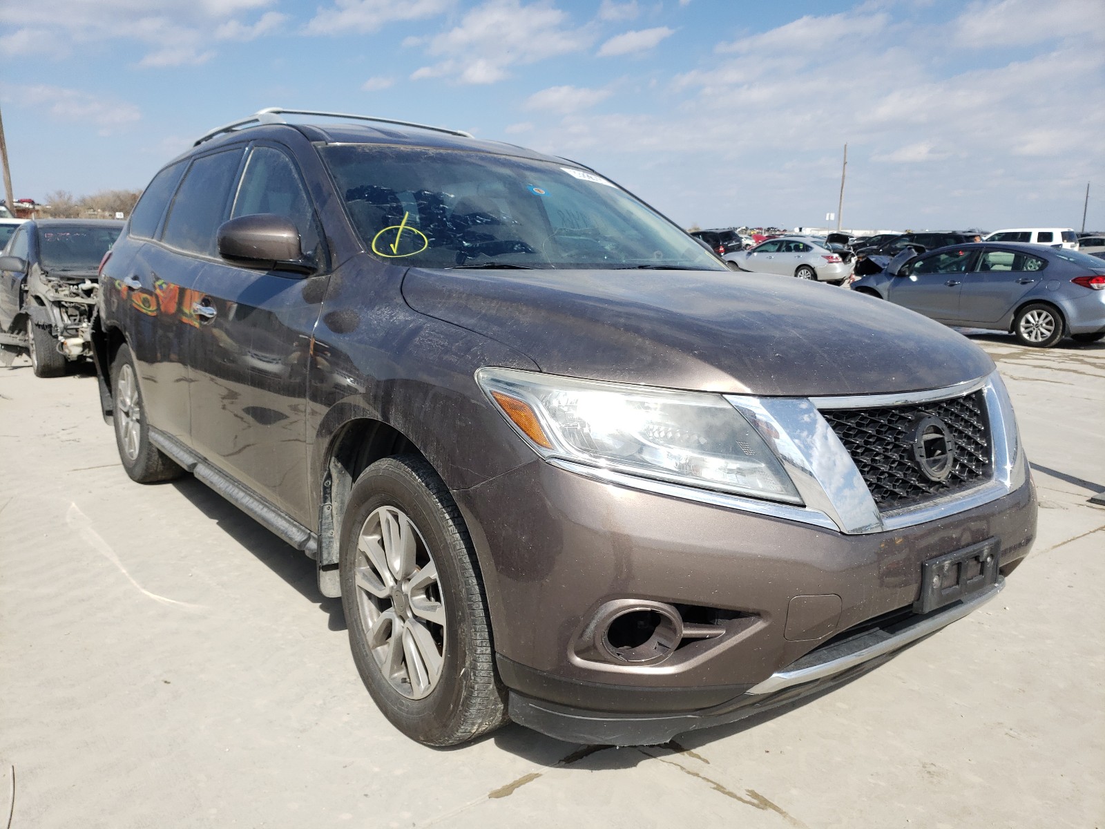 NISSAN PATHFINDER 2015 5n1ar2mn3fc708189