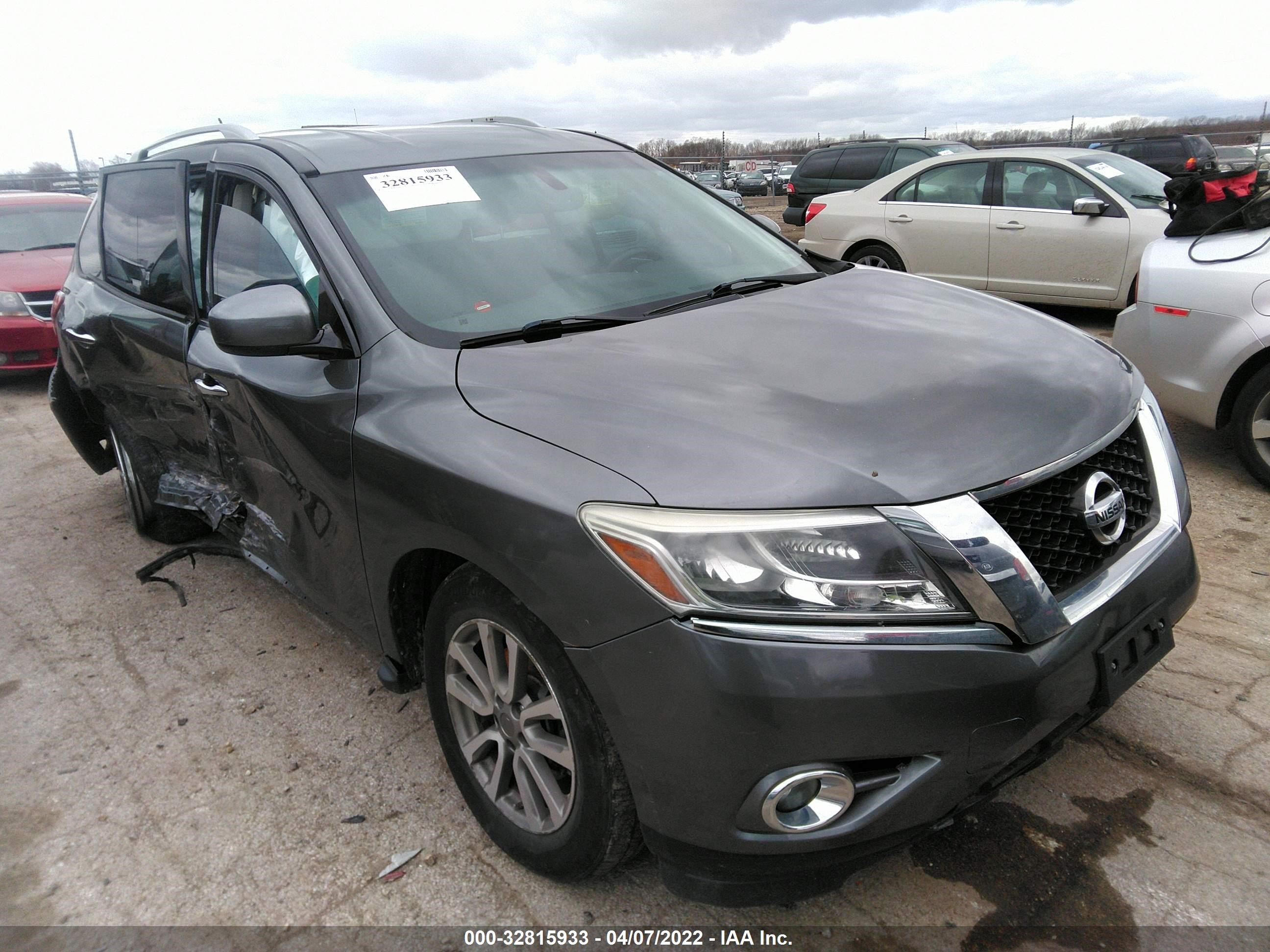 NISSAN PATHFINDER 2015 5n1ar2mn6fc607101