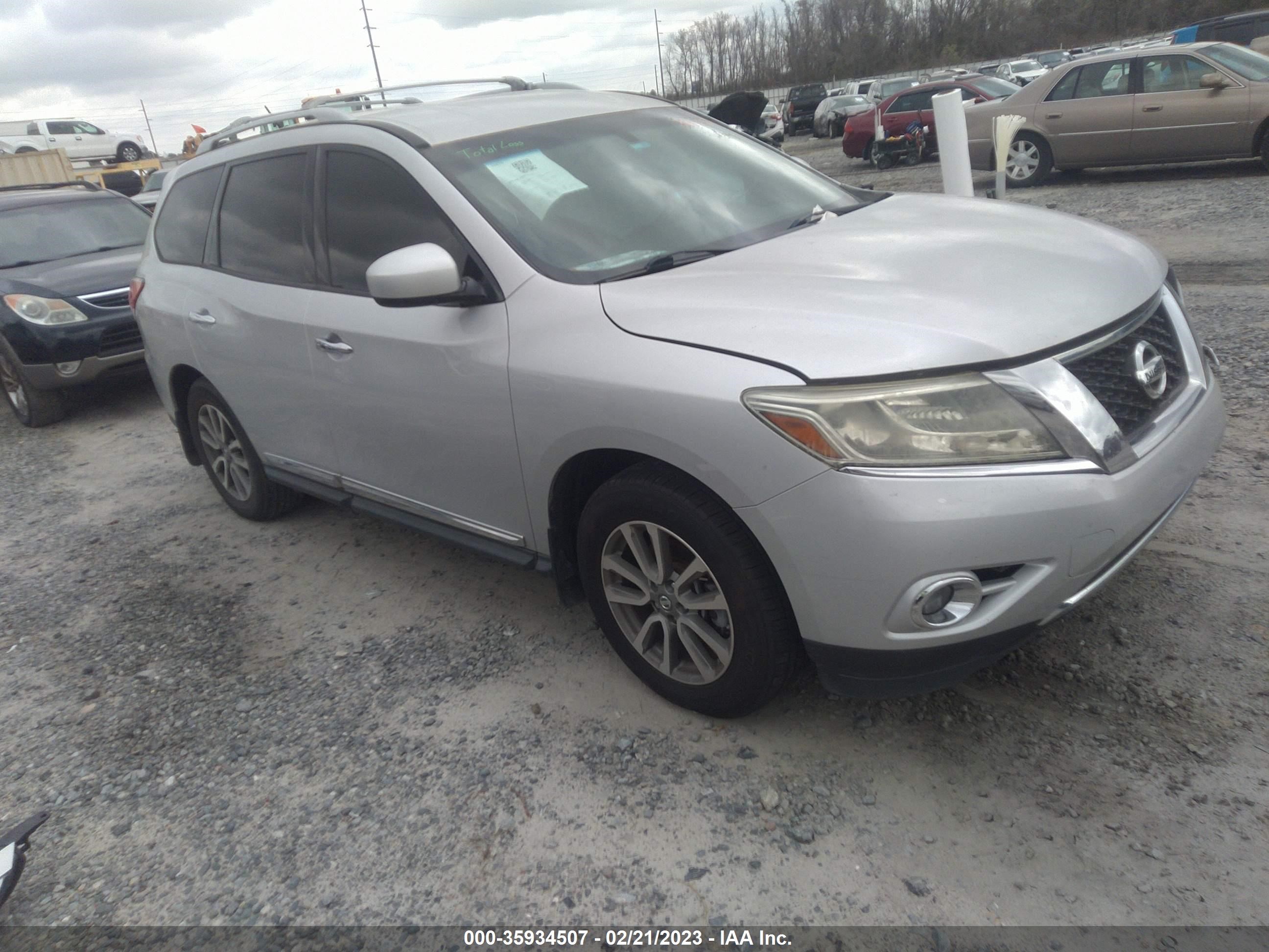 NISSAN PATHFINDER 2014 5n1ar2mn8ec609303