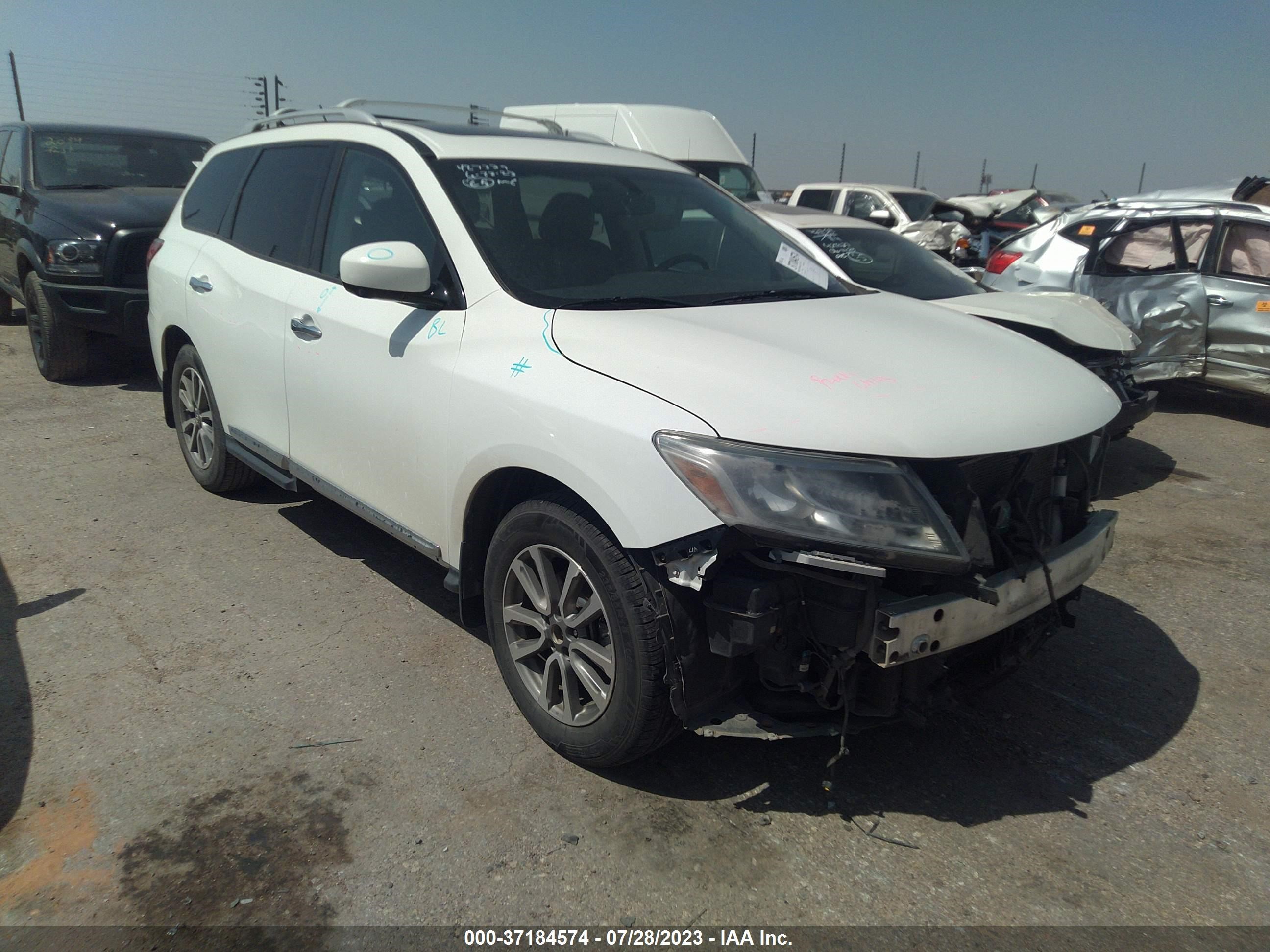 NISSAN PATHFINDER 2015 5n1ar2mn8fc677781