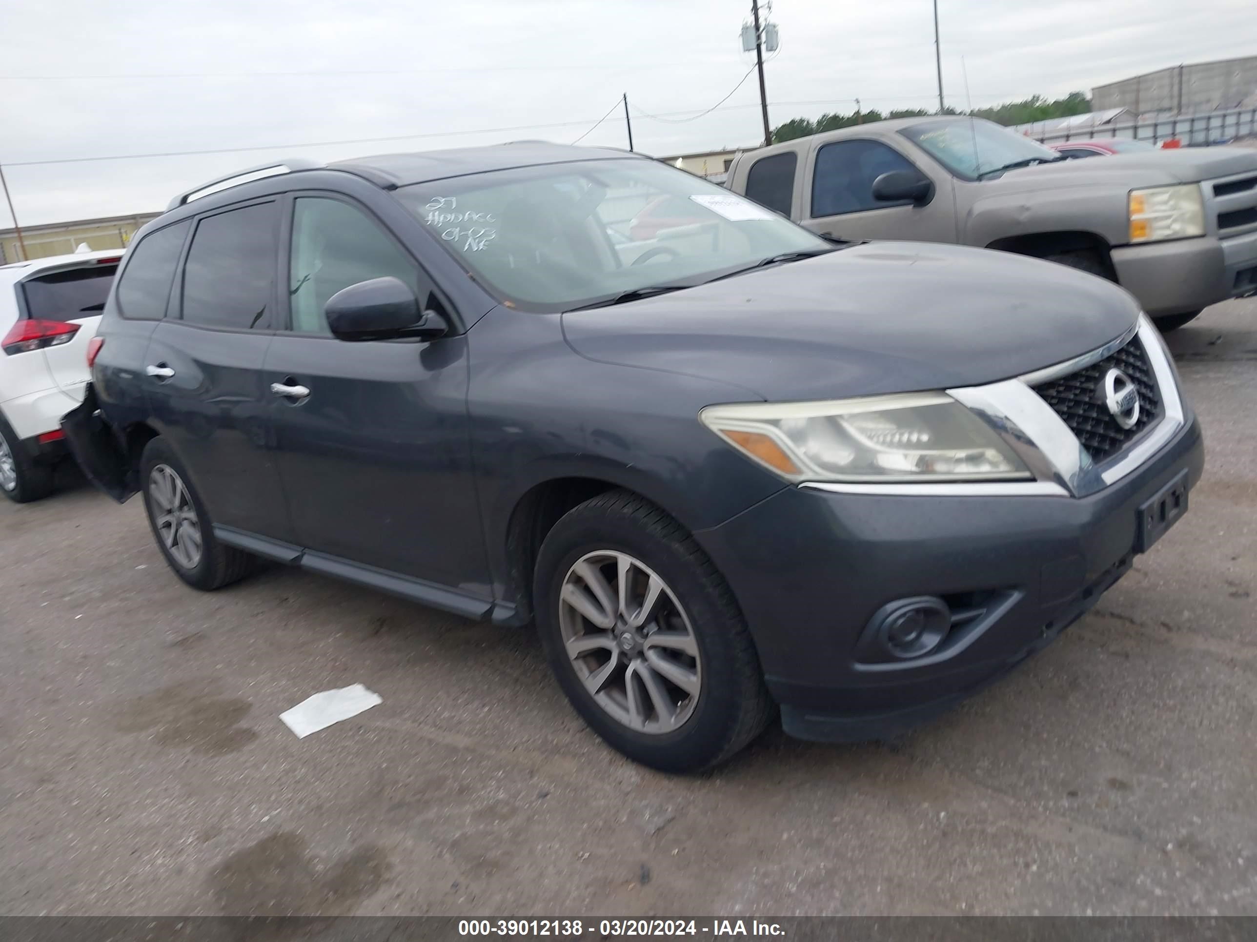 NISSAN PATHFINDER 2014 5n1ar2mnxec632968