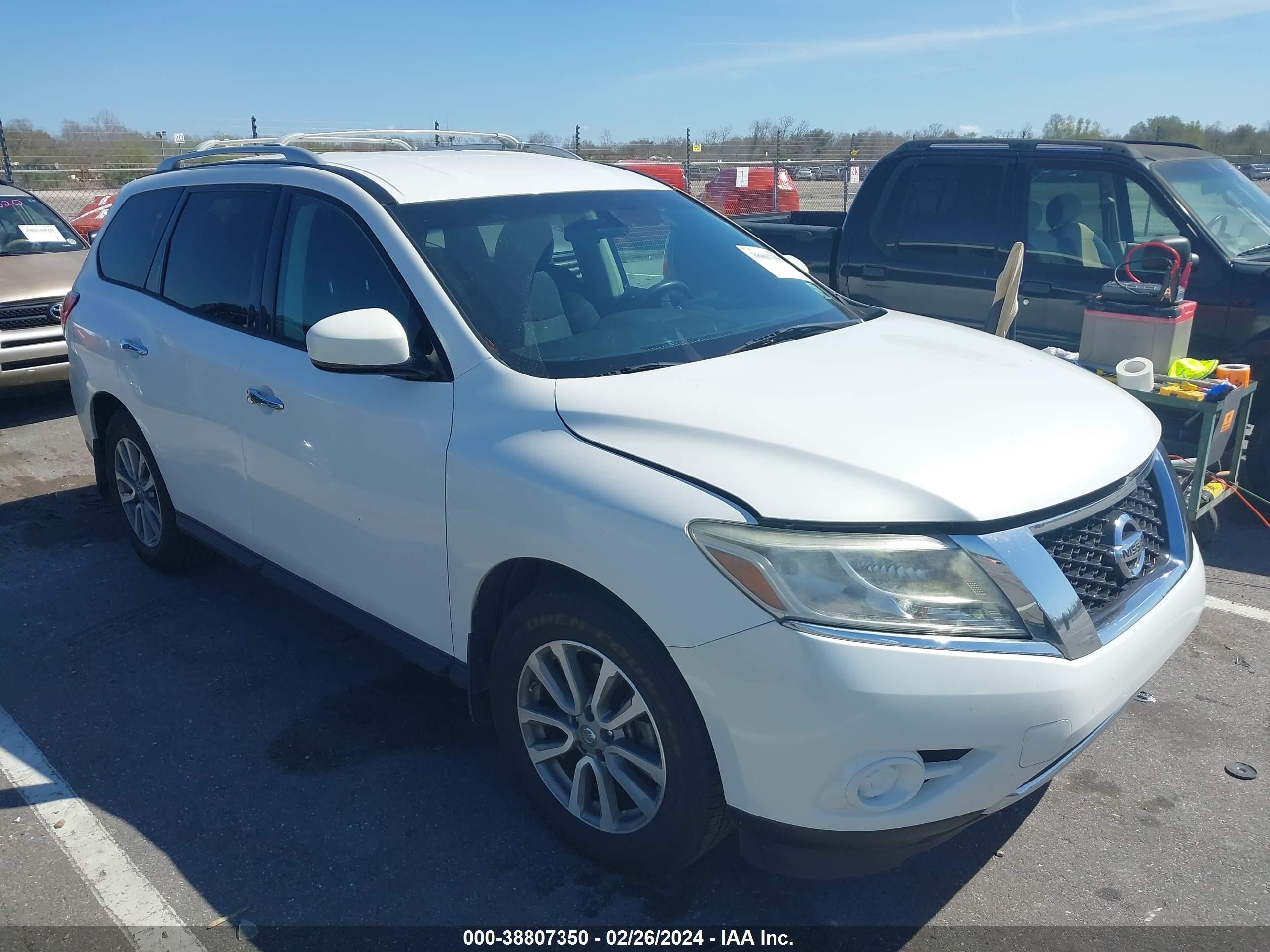 NISSAN PATHFINDER 2014 5n1ar2mnxec645185