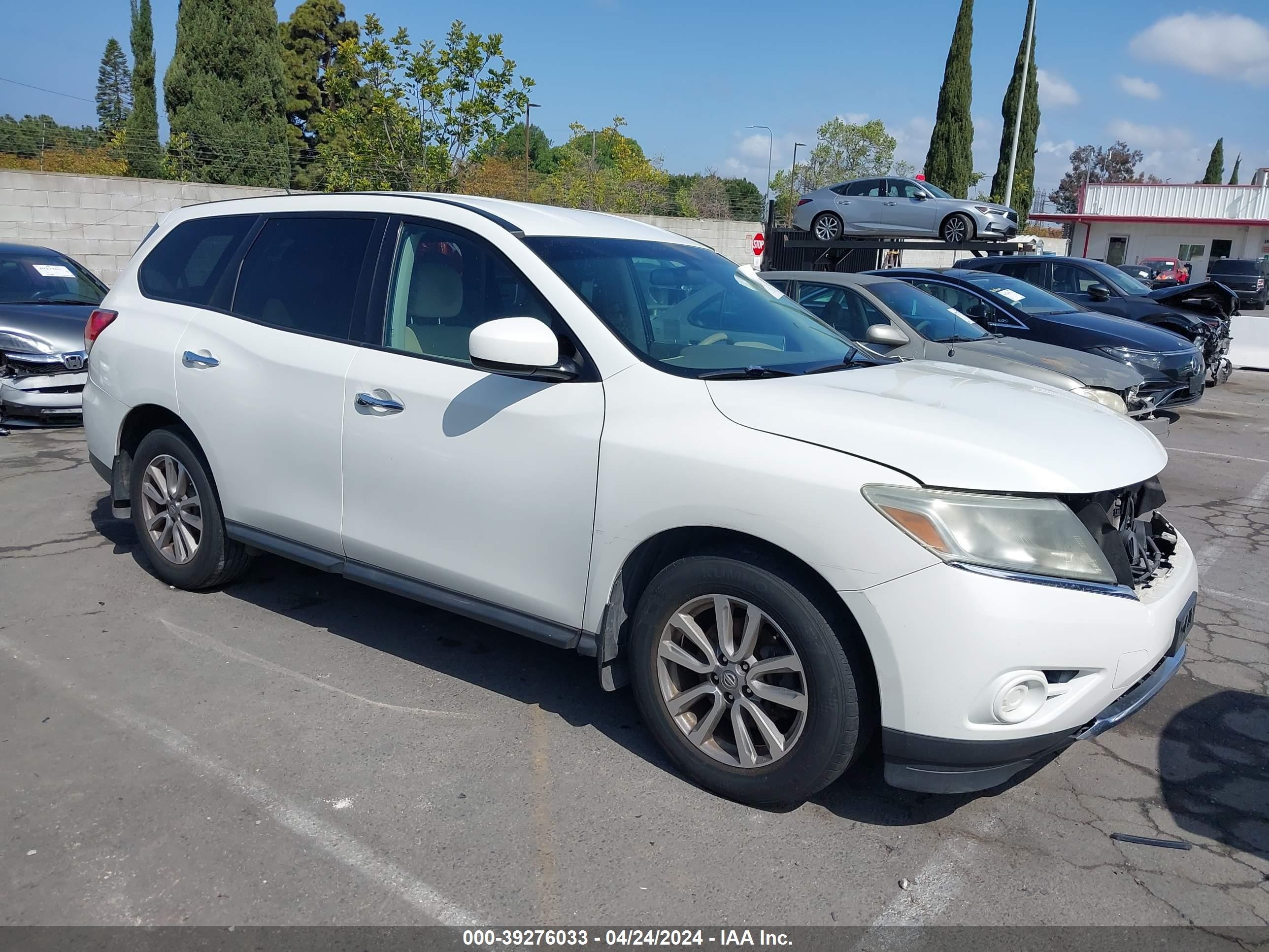 NISSAN PATHFINDER 2014 5n1ar2mnxec735467