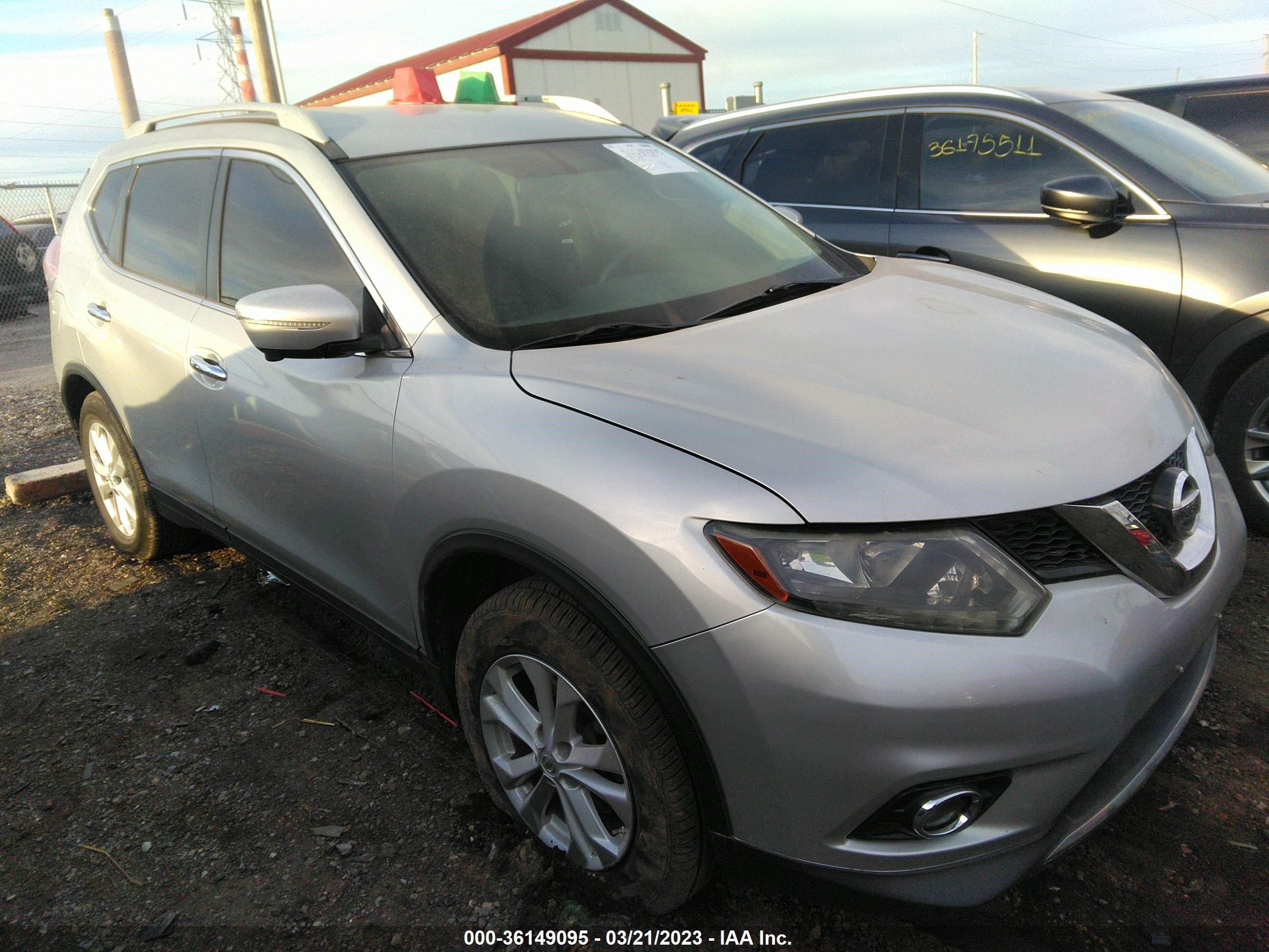 NISSAN ROGUE 2015 5n1at2mk0fc841631