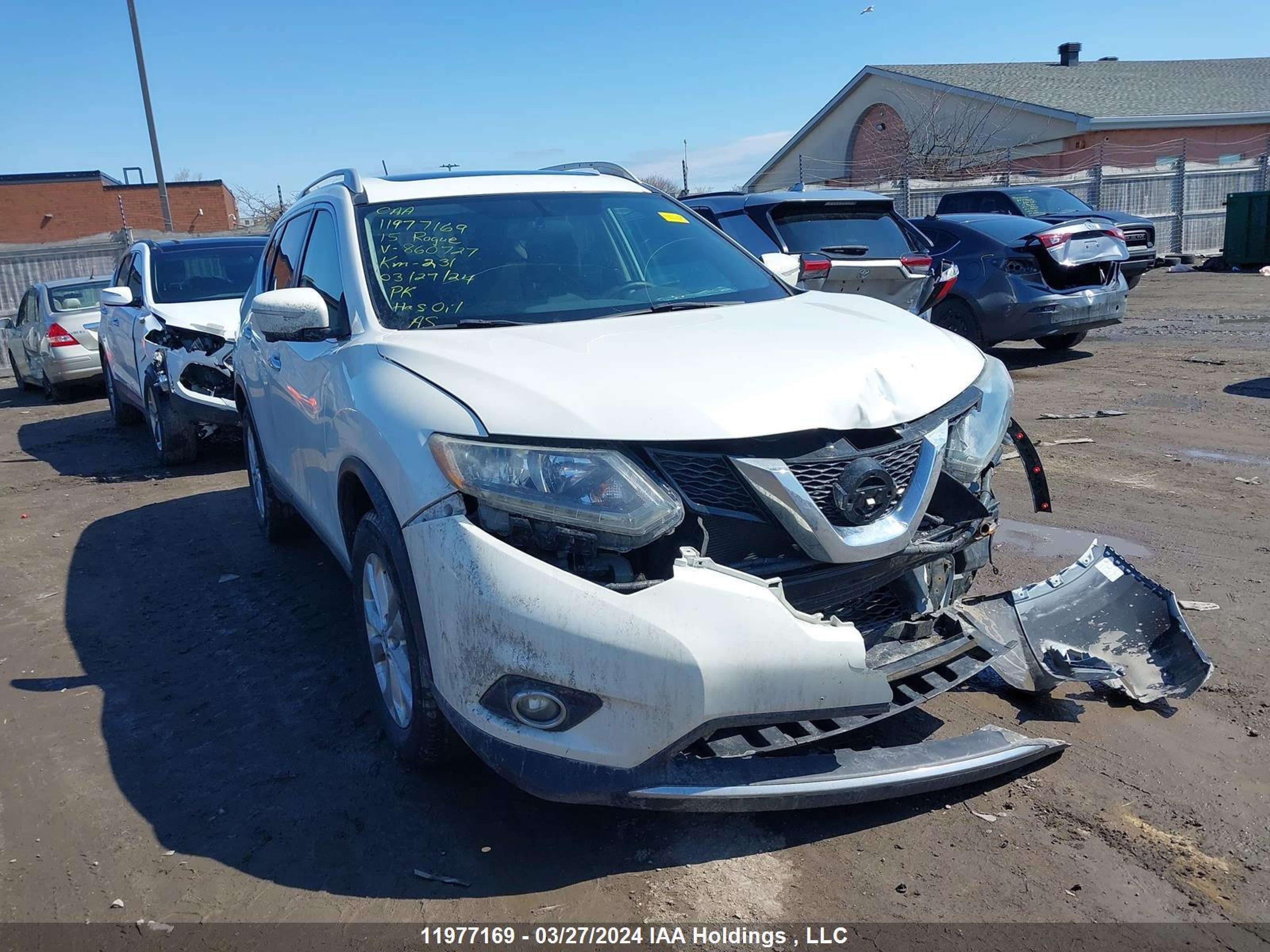 NISSAN ROGUE 2015 5n1at2mm7fc860727