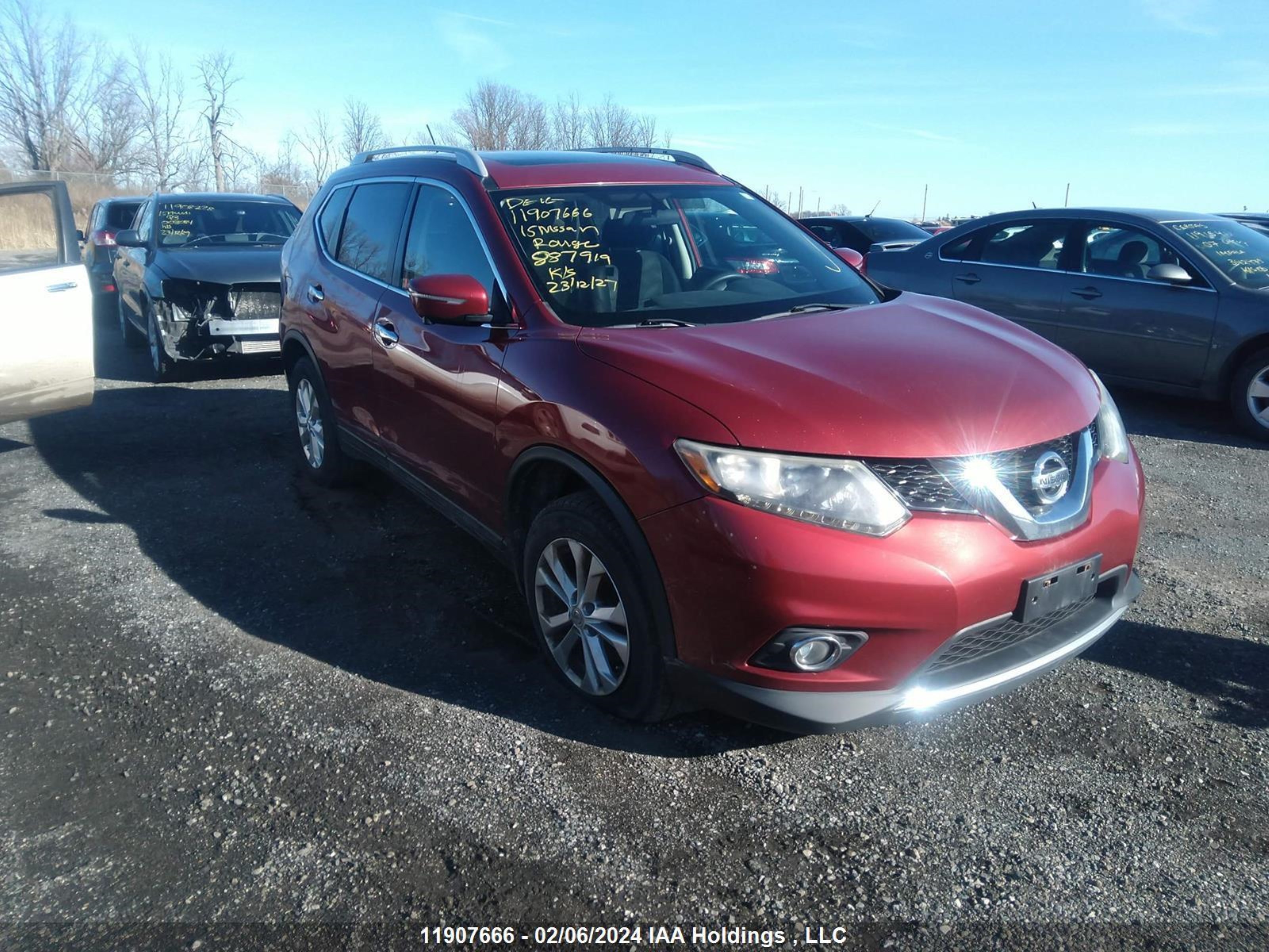 NISSAN ROGUE 2015 5n1at2mm8fc887919